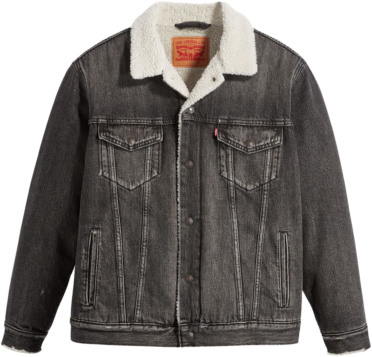 Levi's® Jeansjacke, Warm gefüttert