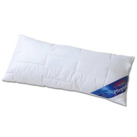 fan Microfaserkissen »Schlaf-Gut Utah«, Füllung: Polster glatt mit Schlaf-Gut-Polytherm-Füllung, Bezug: Bezug: 50% Baumwolle, 50% Polyester, (1 St.)
