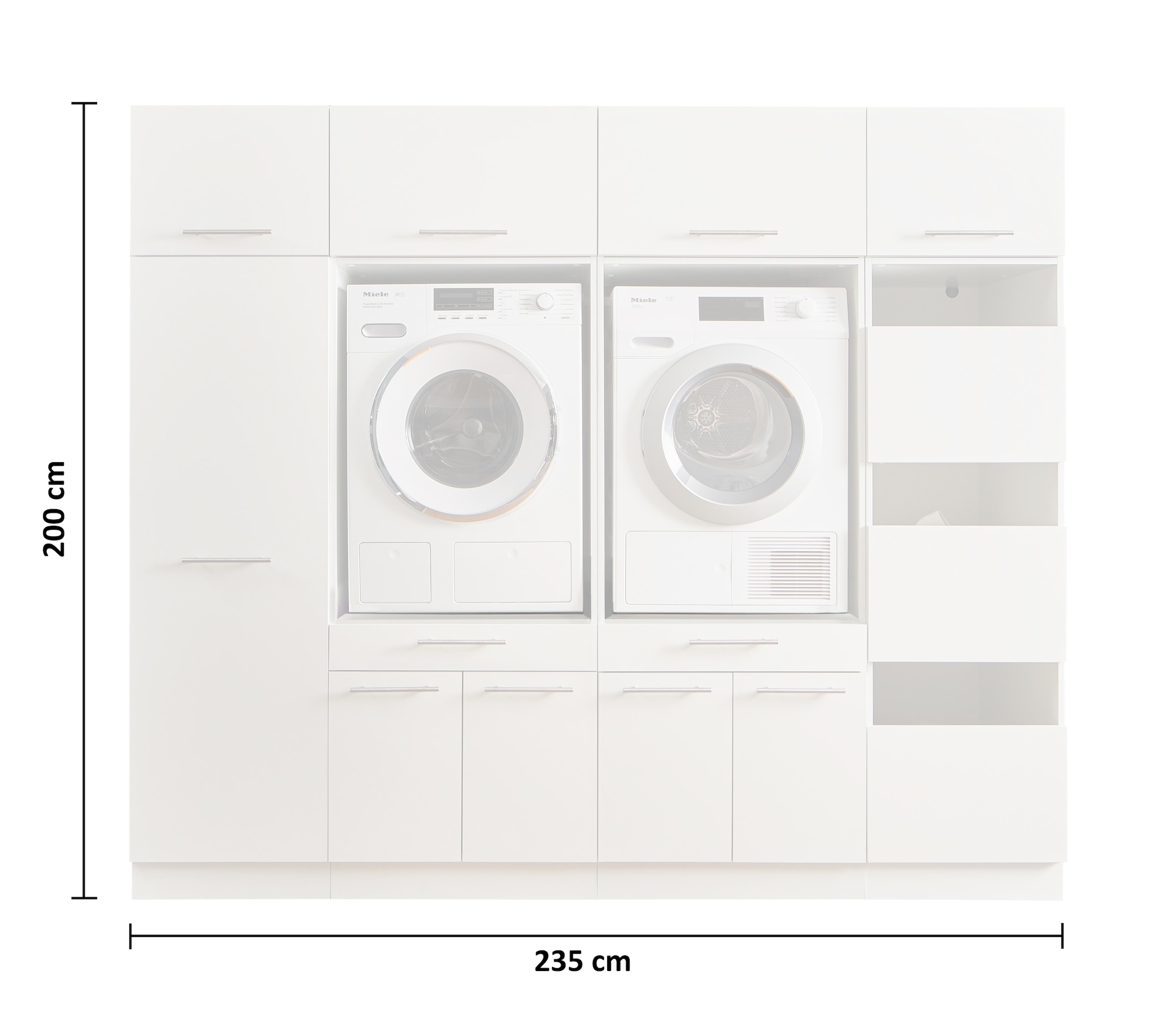 Laundreezy Mehrzweckschrank-Set »LAUNDREEZY LDSK15«