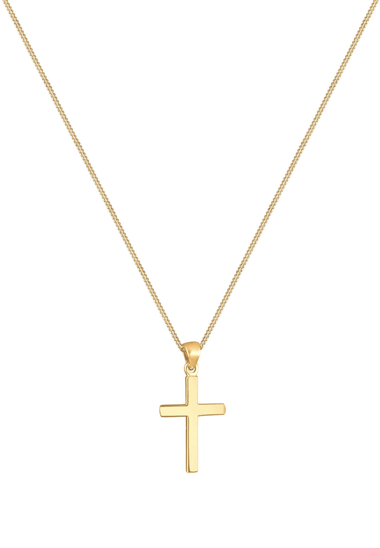 Elli Kette mit Anhänger »Halskette Kreuz Symbol Religion 925 Silber«
