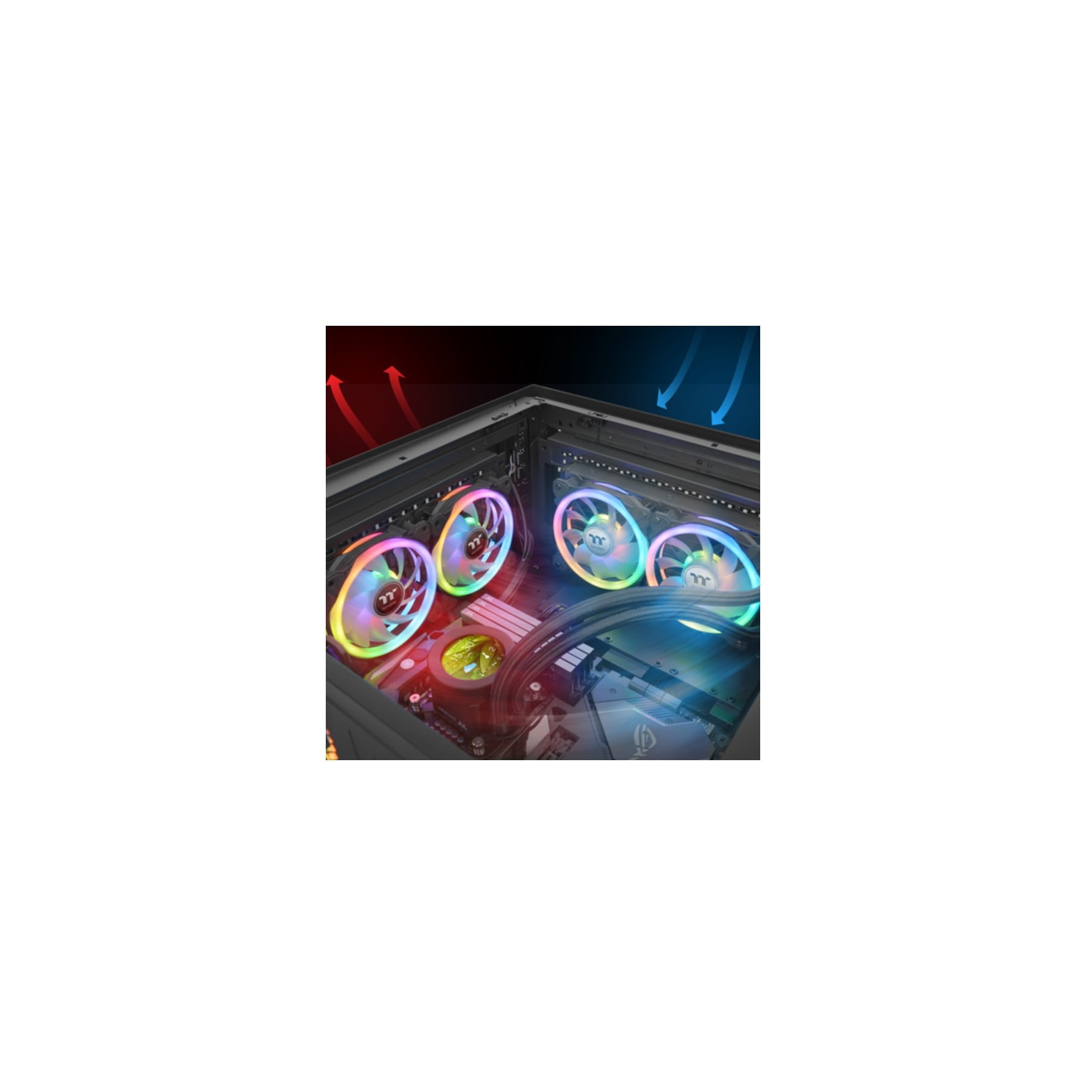 Thermaltake Gehäuselüfter »SWAFAN 12 RGB«