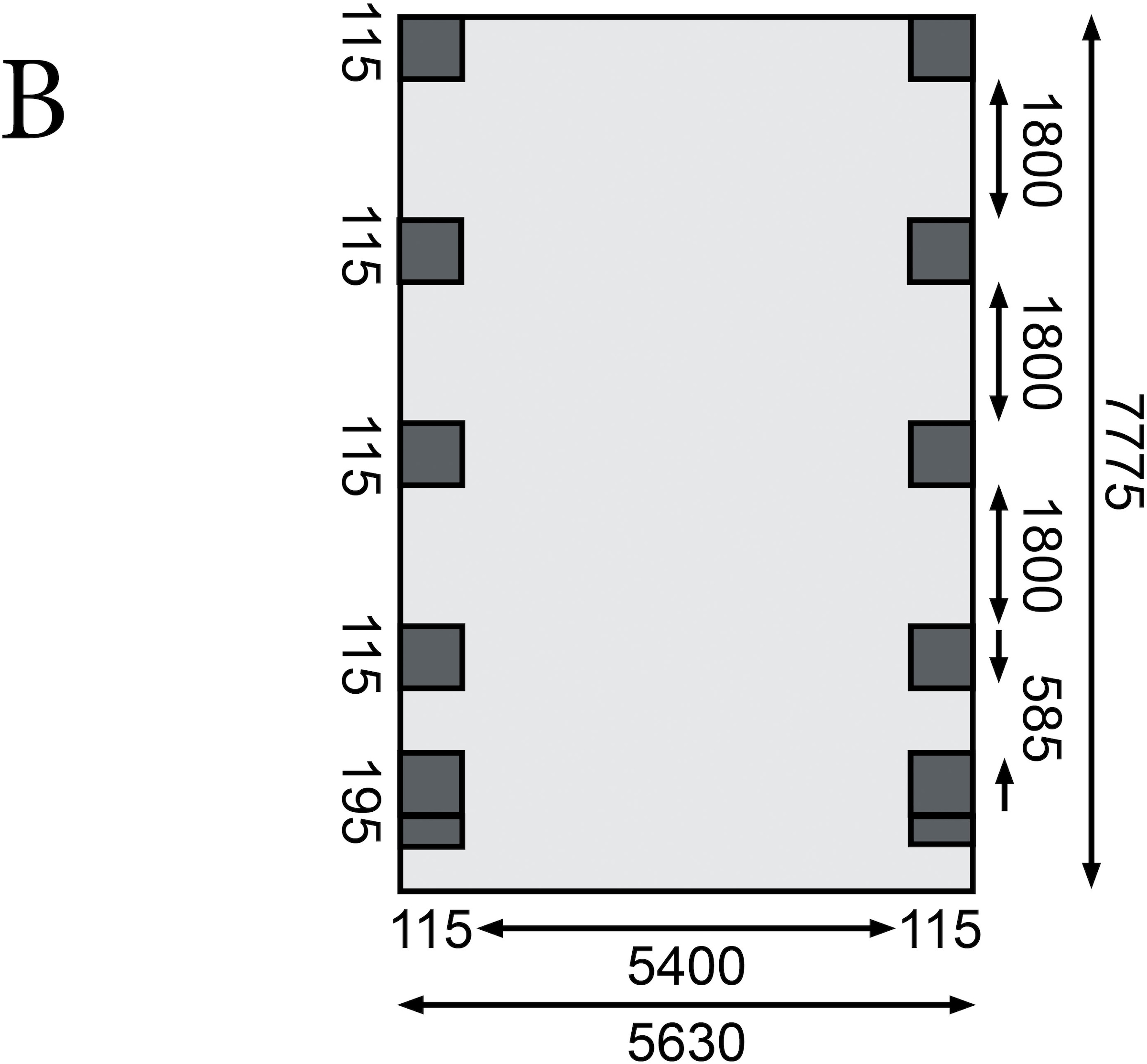 Karibu Doppelcarport »»Classic 3 SET« Stahl-Dach Variante C, mit zwei Einfahrtsbogen« Massivholz 540 cm KDI aus Masivholz
