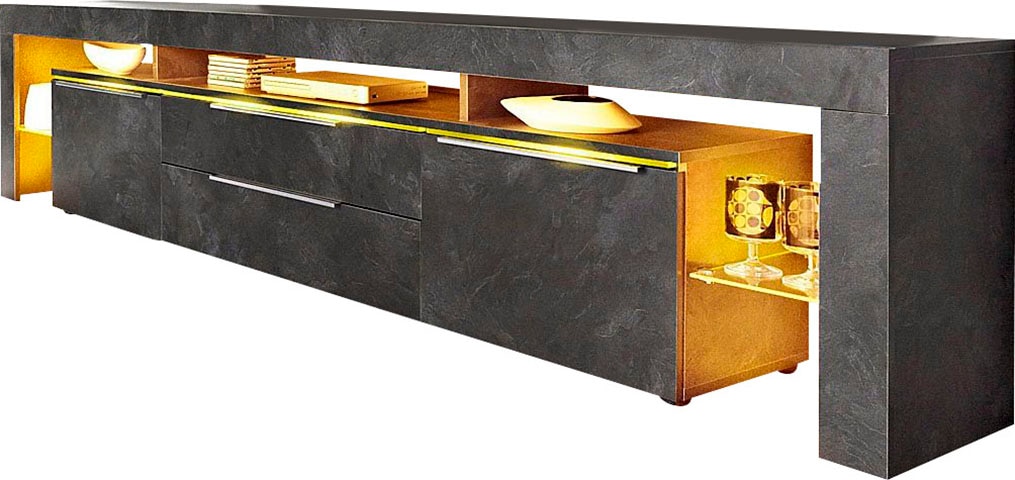 borchardt Möbel »Lima«, auf 220 kaufen Breite Raten cm Lowboard
