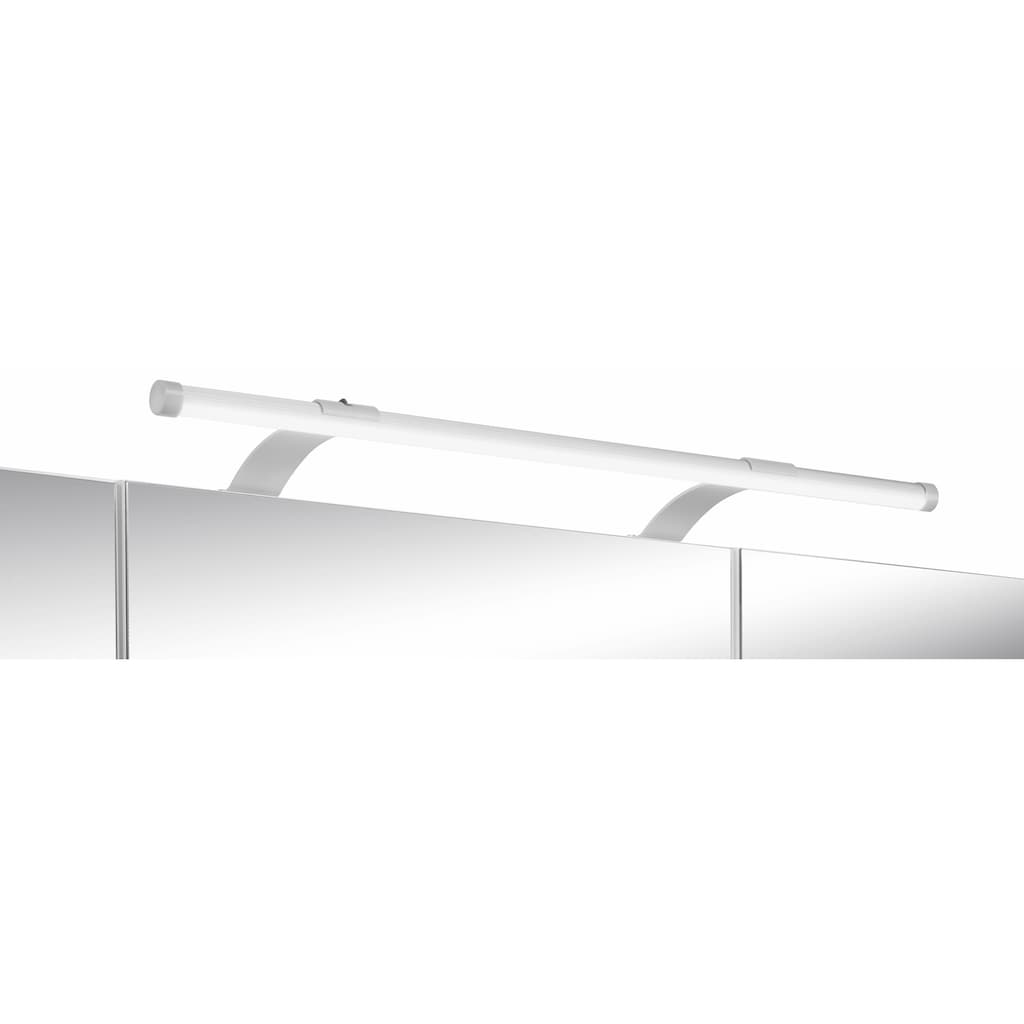 Schildmeyer Spiegelschrank »Dorina«, Breite 120 cm, 3-türig, LED-Beleuchtung, Schalter-/Steckdosenbox