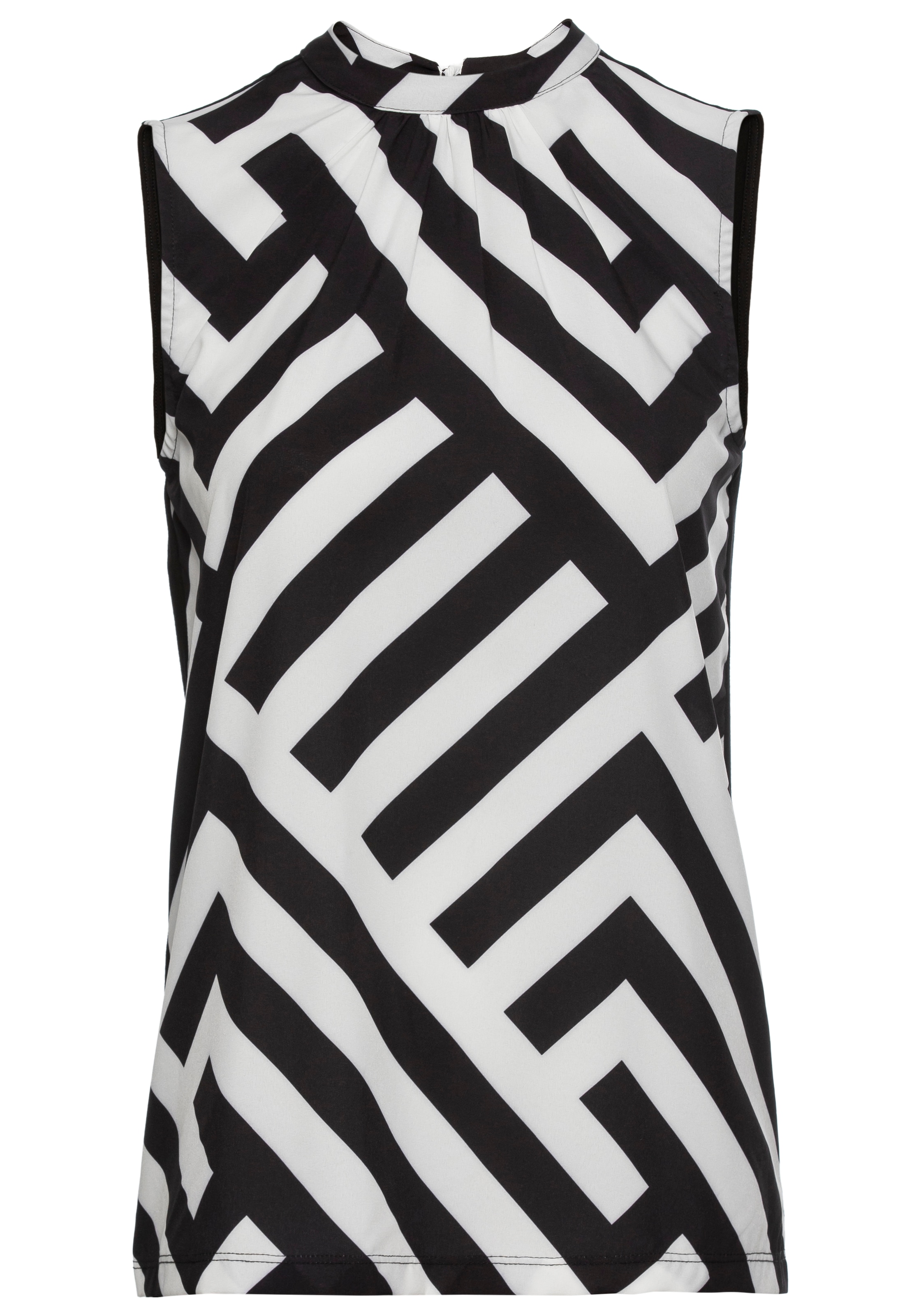 Laura Scott Blusentop, mit modernem Allover-Print