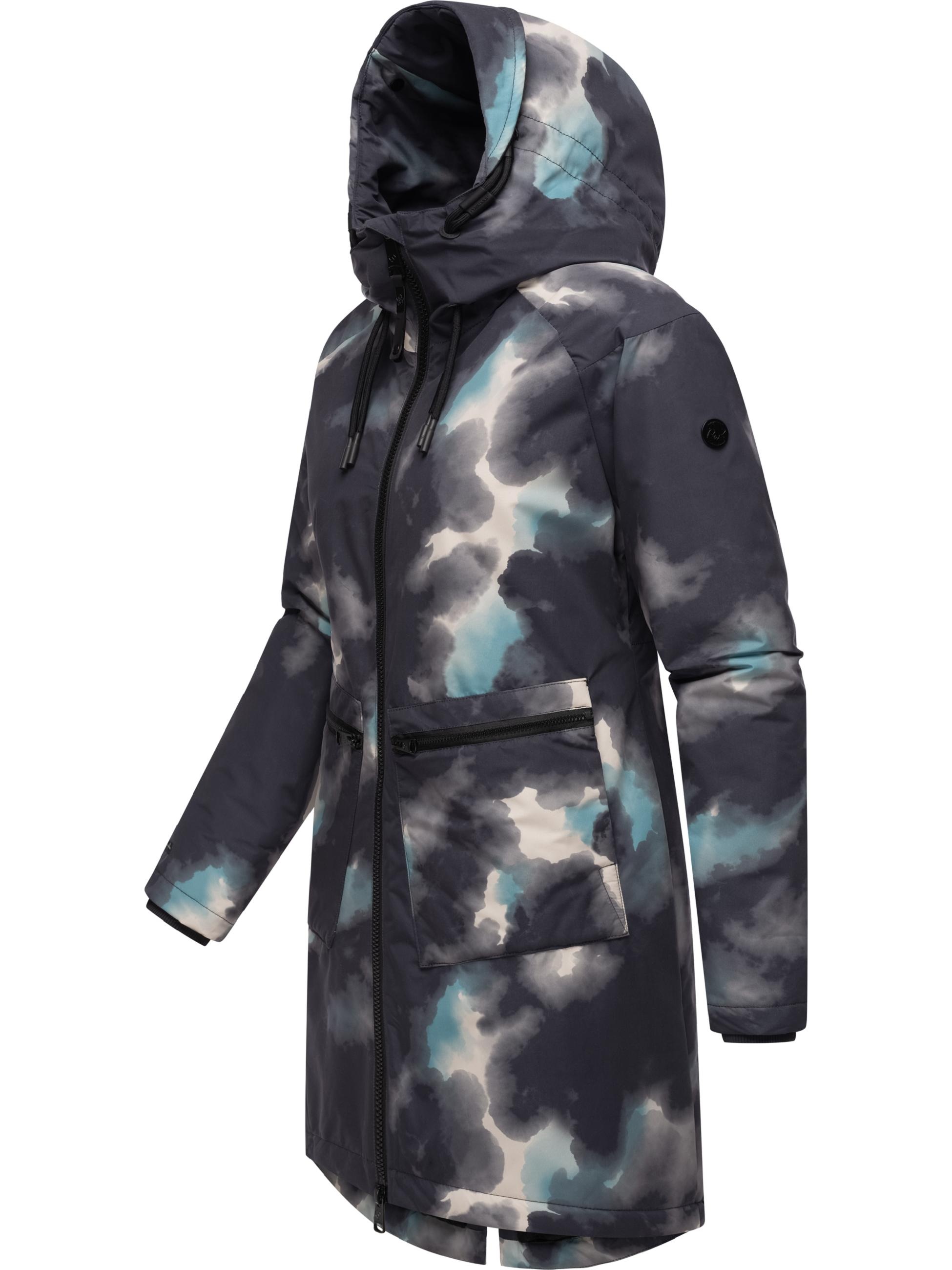 Ragwear Wintermantel »Wintermantel Holstic Print«
