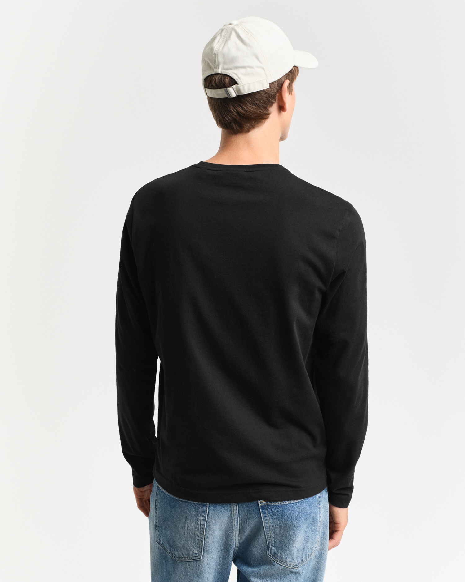 Gant Langarmshirt »REG SHIELD LS T-SHIRT«, mit Logostickerei auf der Brust
