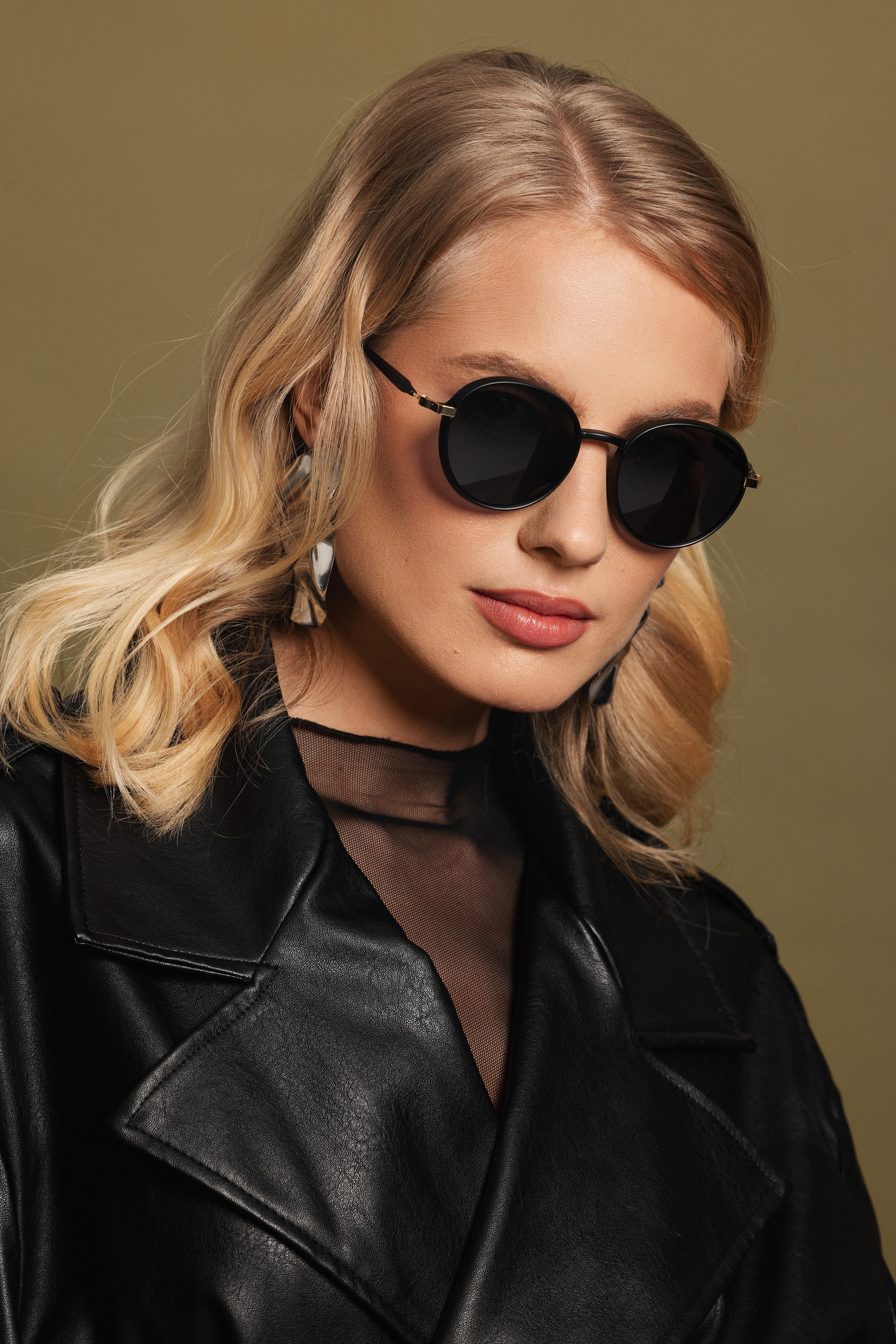 MARC LAUDER Sonnenbrille »LA06-01« 3: dunkles Glas, starke Sonneneinstrahlung