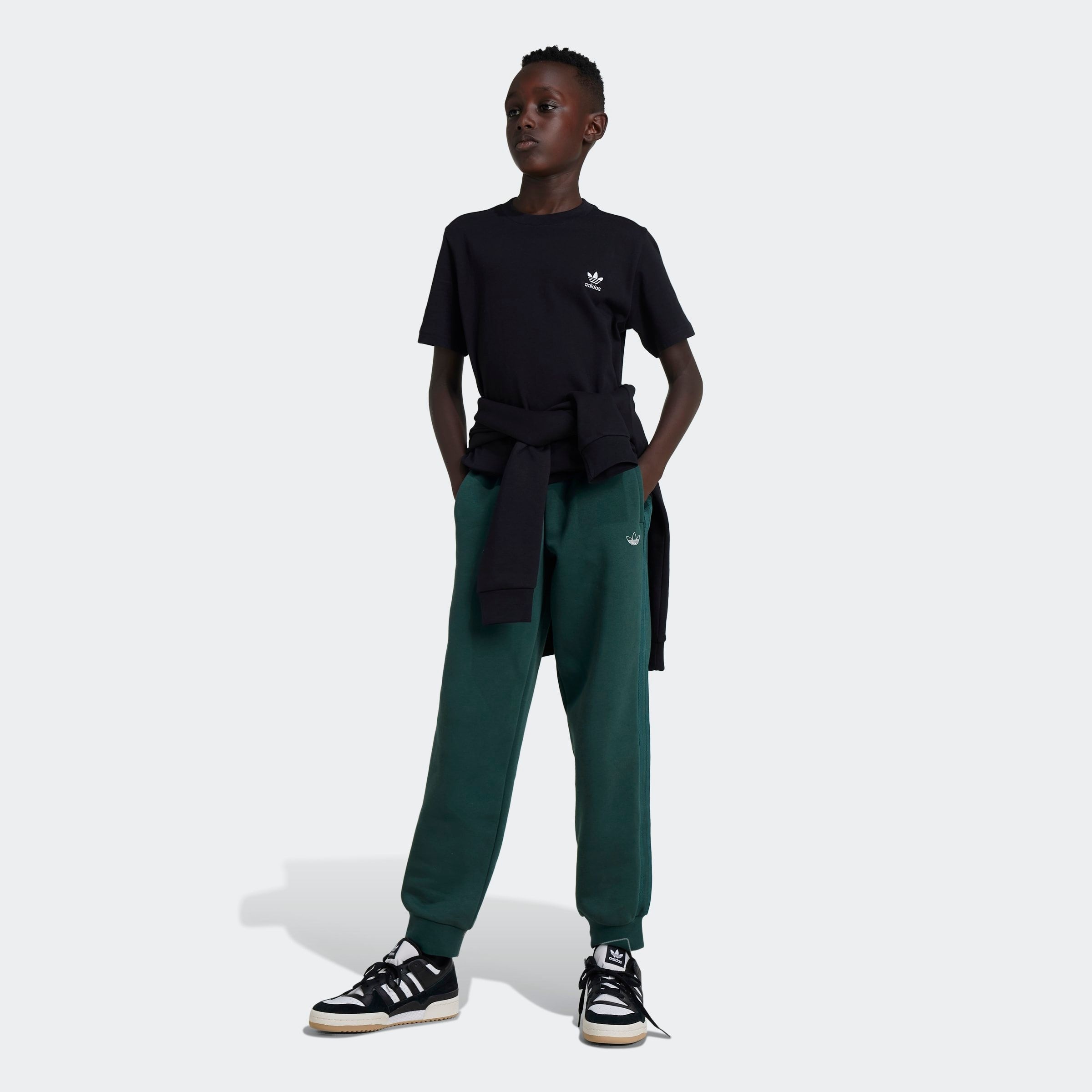 adidas Originals T-Shirt »TEE« für Kinder und Teens, mit gerippten Details, mit Rundhalsausschnitt