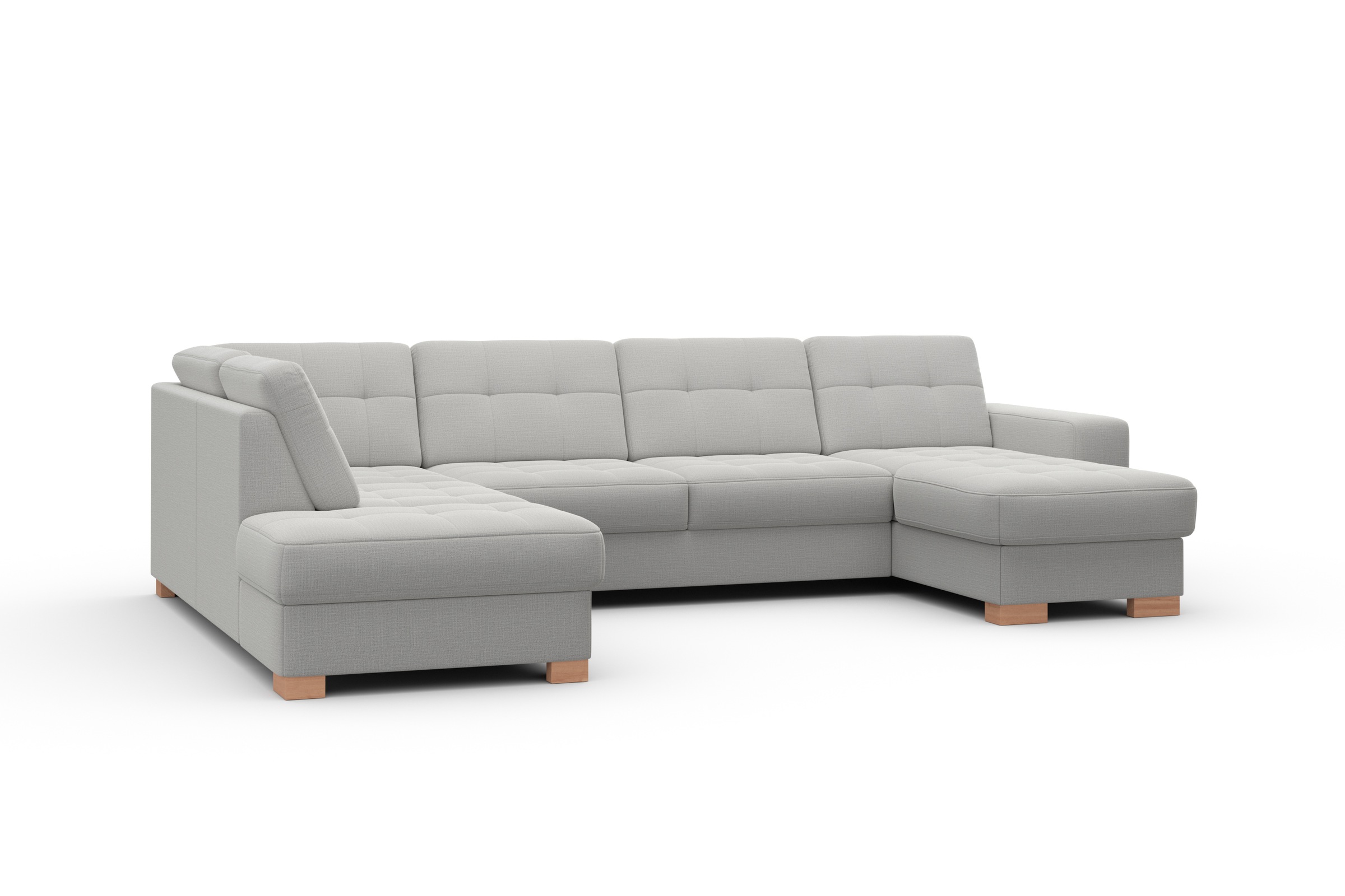 sit&more Wohnlandschaft »Quincy U-Form«, wahlweise mit Bettfunktion und Bettkasten