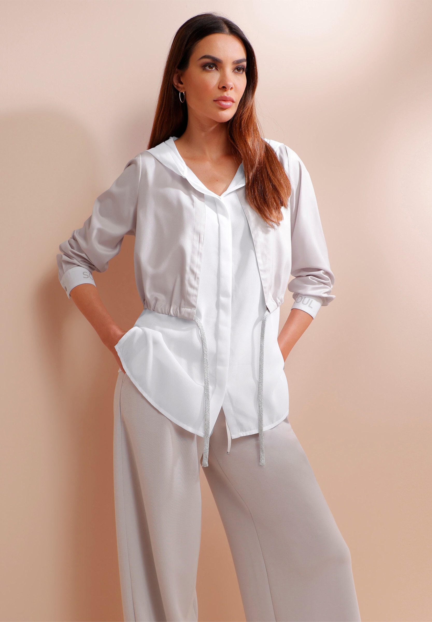 heine Klassische Bluse »Longbluse Langarmbluse«
