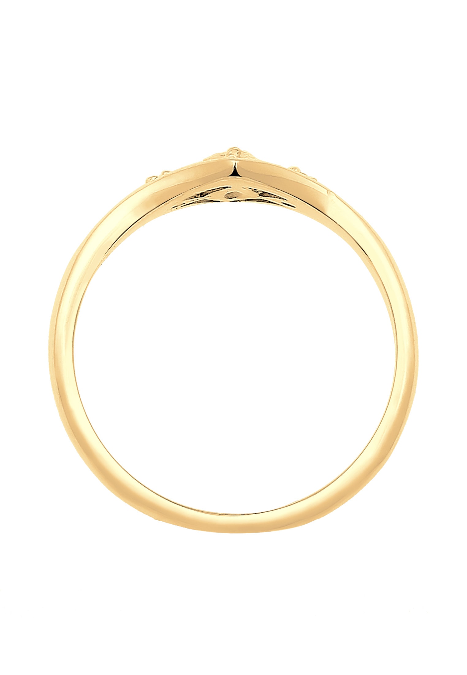 Elli Trauring »Ring Zirkonia Weiß 925 Sterling Silber«