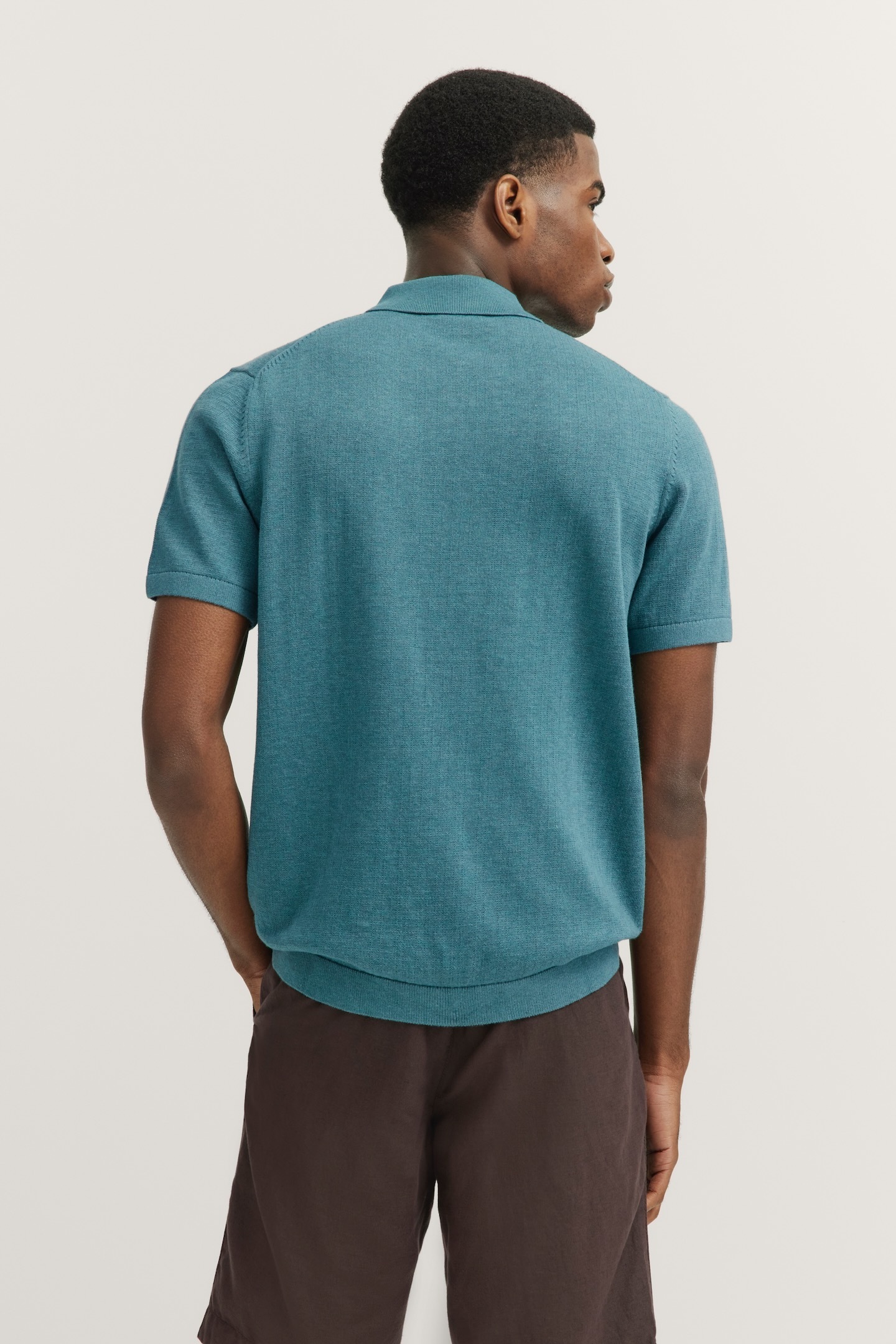 bugatti Poloshirt, in feiner Strickstruktur