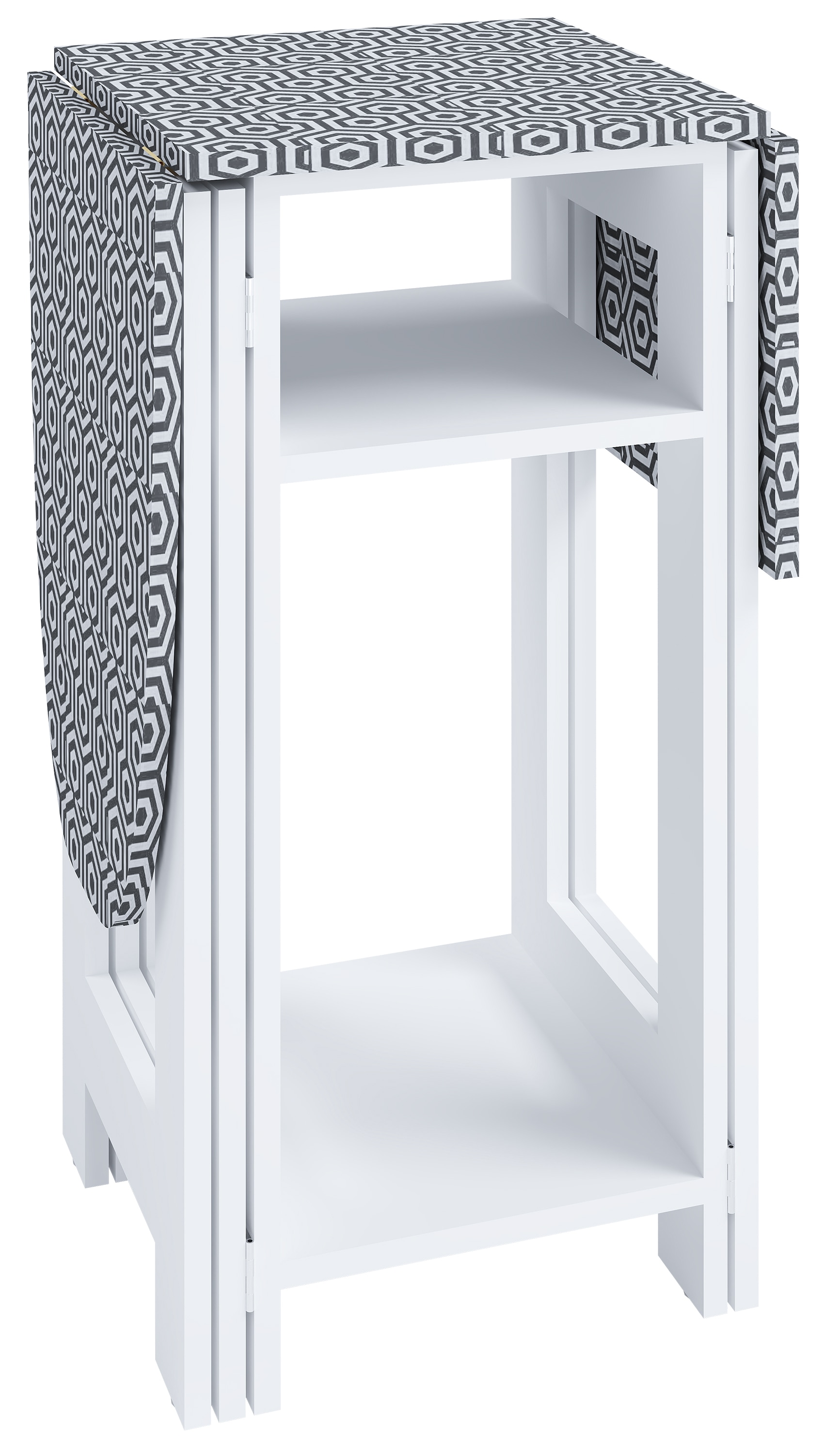 VCM Kommode »Holz Kommode Sideboard Bügelbrett Bigalos« 1 Stk. tlg.