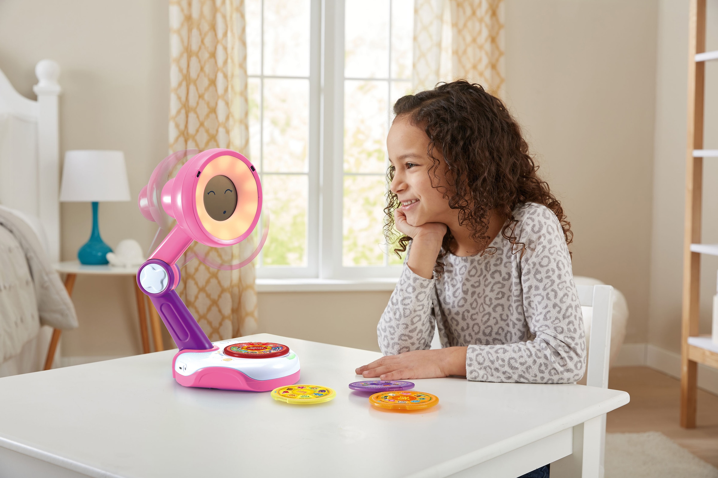 Vtech® Lernspielzeug »Funny Sunny, die interaktive Lampen-Freundin, pink«