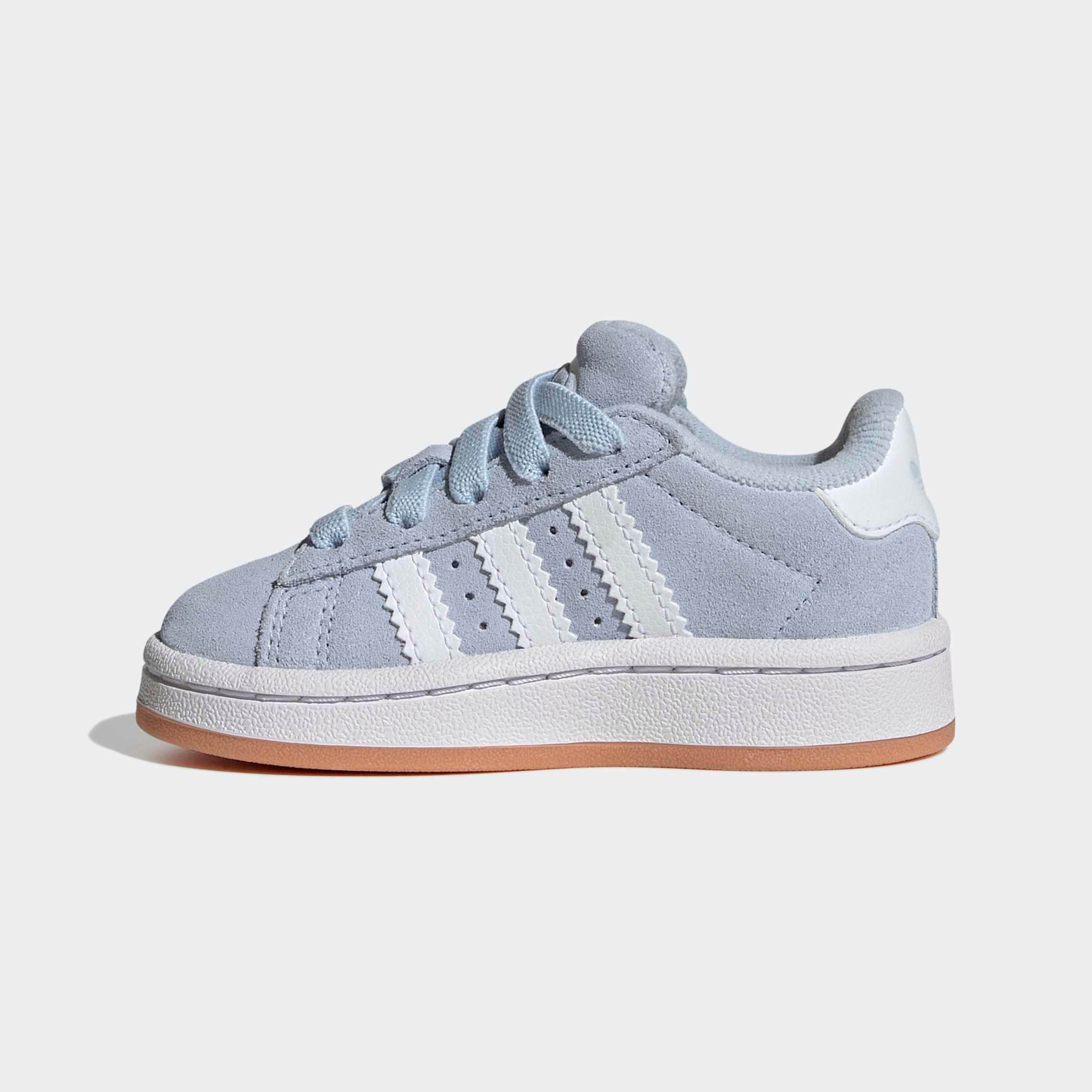 adidas Originals Sneaker »CAMPUS 00S COMFORT CLOSURE ELASTIC LACE KIDS«  für Babys und Kleinkinder aus Leder und Wildleder, mit Gummisohle