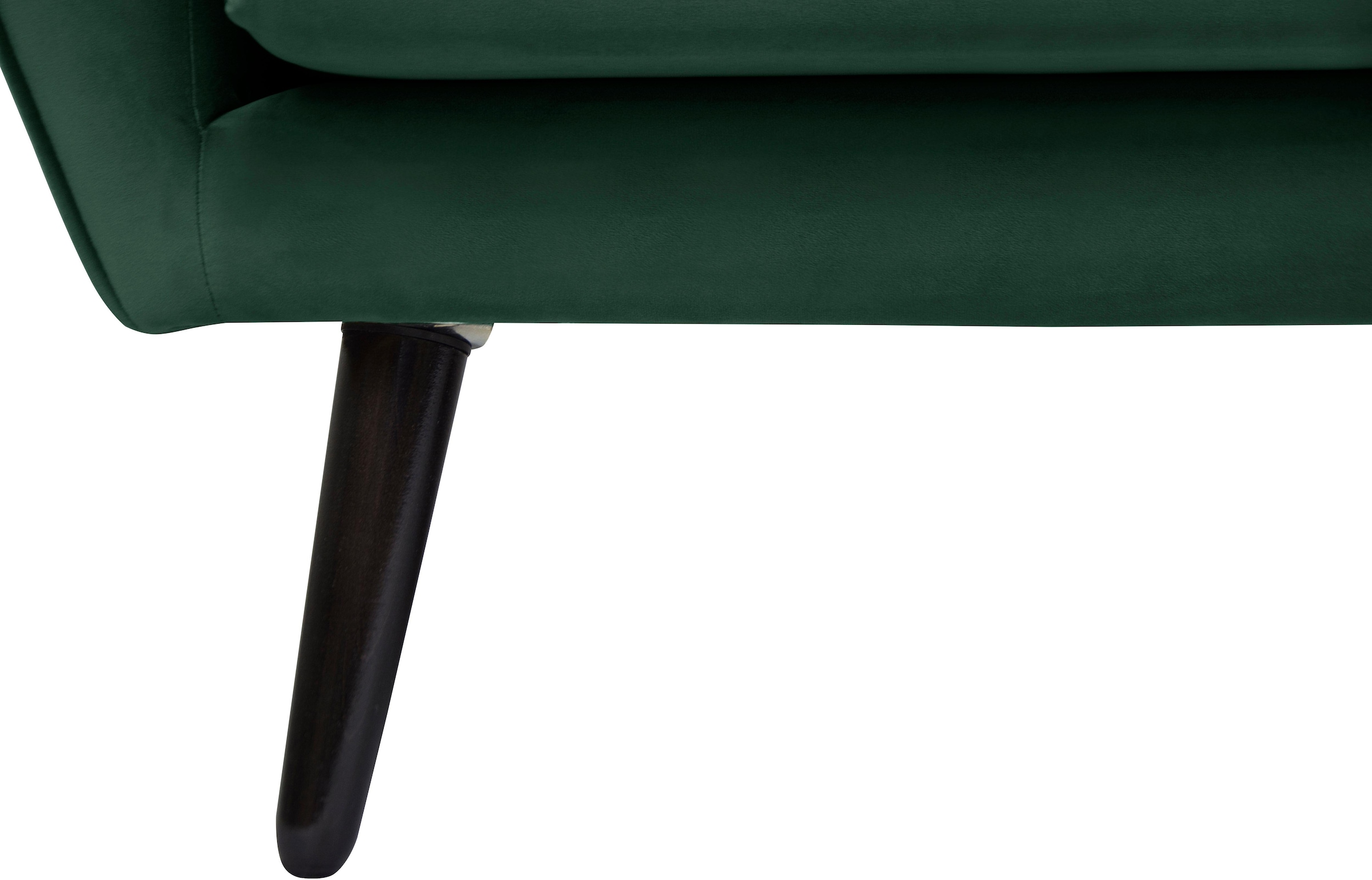 andas 3-Sitzer »Bille«, mit Naht im Rückenkissen und Eiche-Beinen, Design by Morten Georgsen