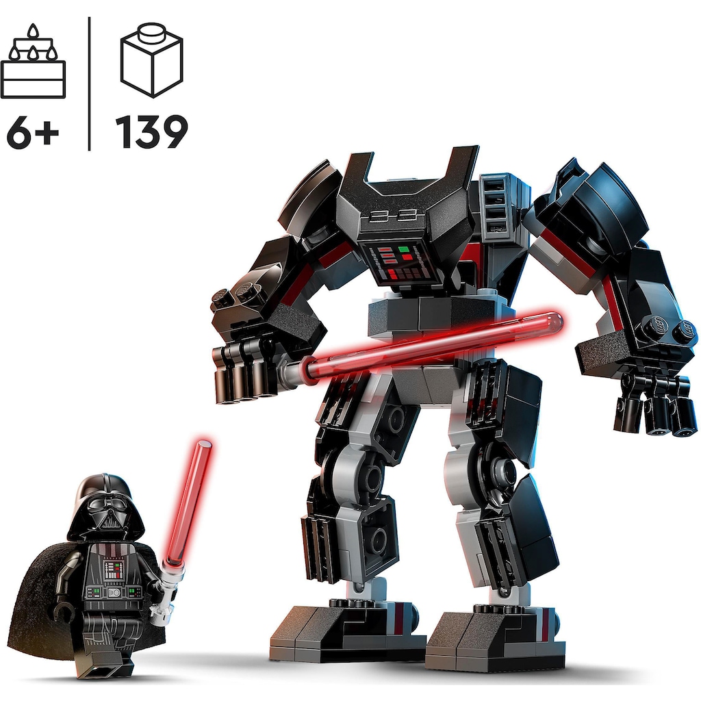 LEGO® Konstruktionsspielsteine »Darth Vader Mech (75368), LEGO® Star Wars™«, (139 St.)