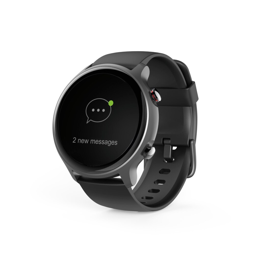 Hama Smartwatch »Smartwatch Herren GPS Pulsmessung, Blutsauerstoff, Herzfrequenz, Timer«