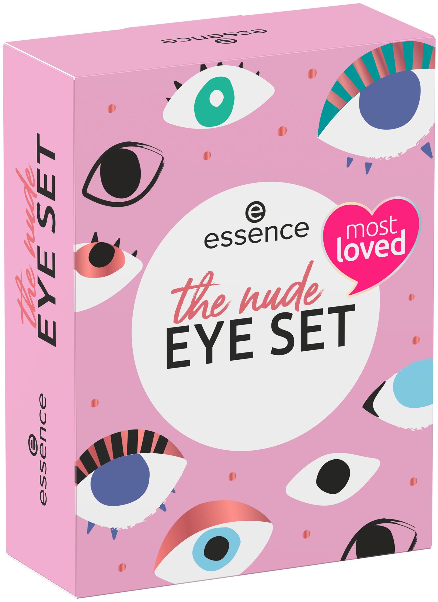 Essence Augen-Make-Up-Set Lidschattenpalette vegan kaufen set«, online Kajal, nude UNIVERSAL »the | tlg.), und eye 3 (Set