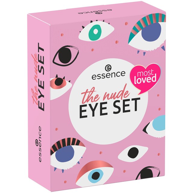 Essence Augen-Make-Up-Set »the nude eye set«, (Set, 3 tlg.),  Lidschattenpalette und Kajal, vegan online kaufen | UNIVERSAL