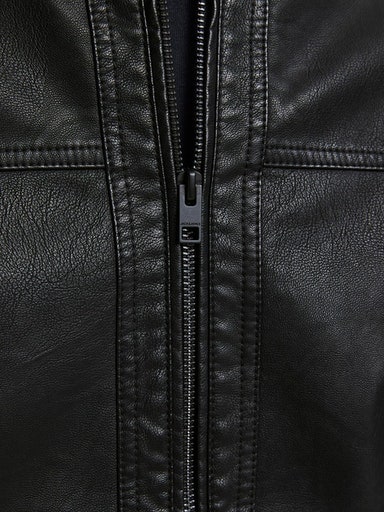 Jack & Jones Lederimitatjacke »JJEWARNER JACKET NOOS«