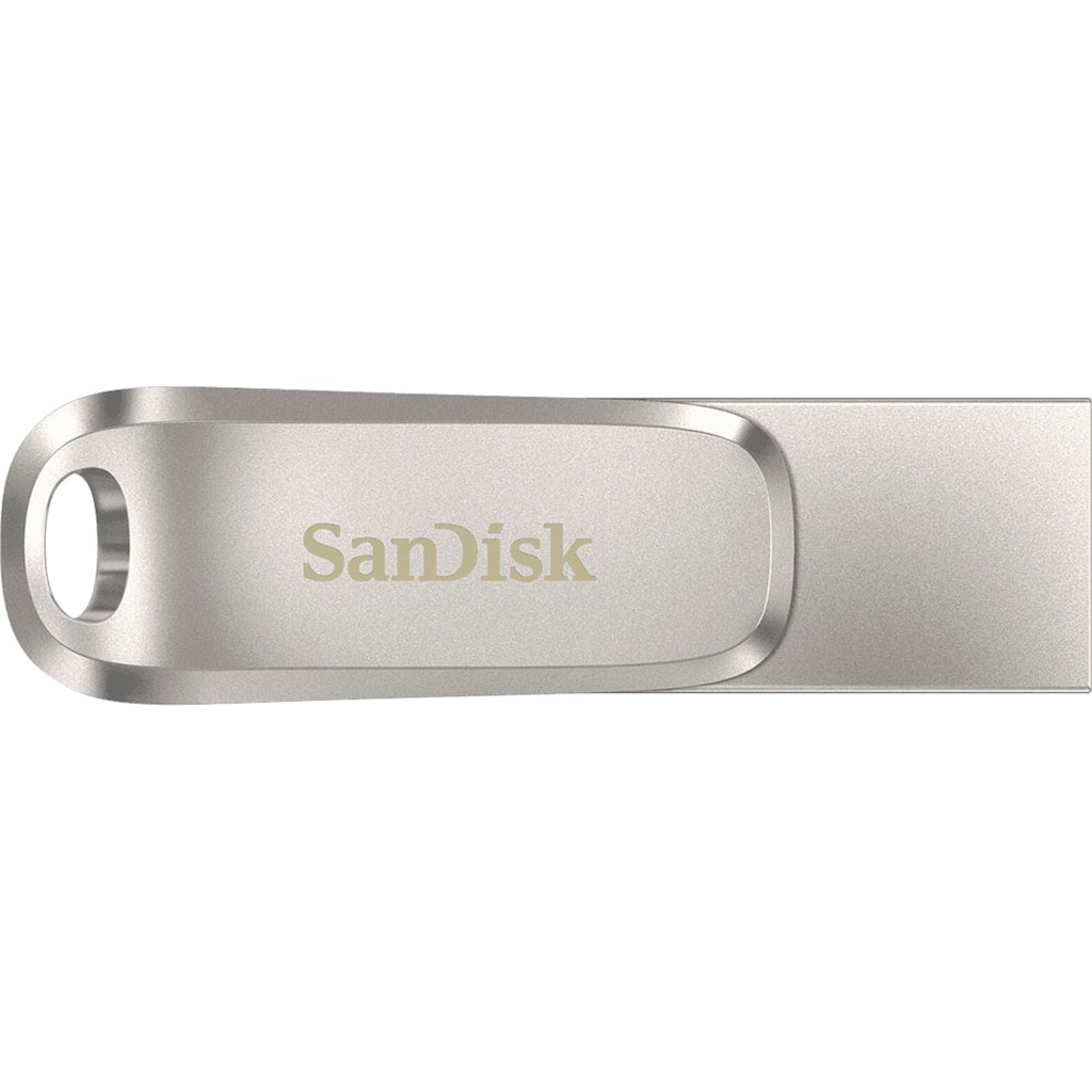 Sandisk USB-Stick »Ultra® Dual Drive Luxe USB Type-C™ 64 GB«, (USB 3.1 Lesegeschwindigkeit 150 MB/s)