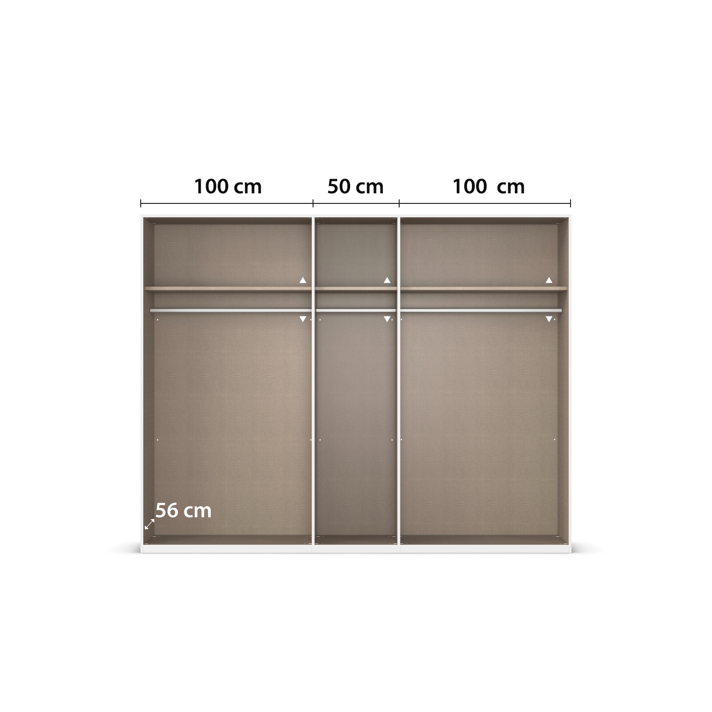 rauch Drehtürenschrank »Kleiderschrank Schrank Garderobe Schlafzimmerschrank EVELYN«, (in 2 Höhen 197 oder 210 cm erhältlich), in elegantem Stil, viel Stauraum 4 Breiten und 2 Höhen MADE IN GERMANY