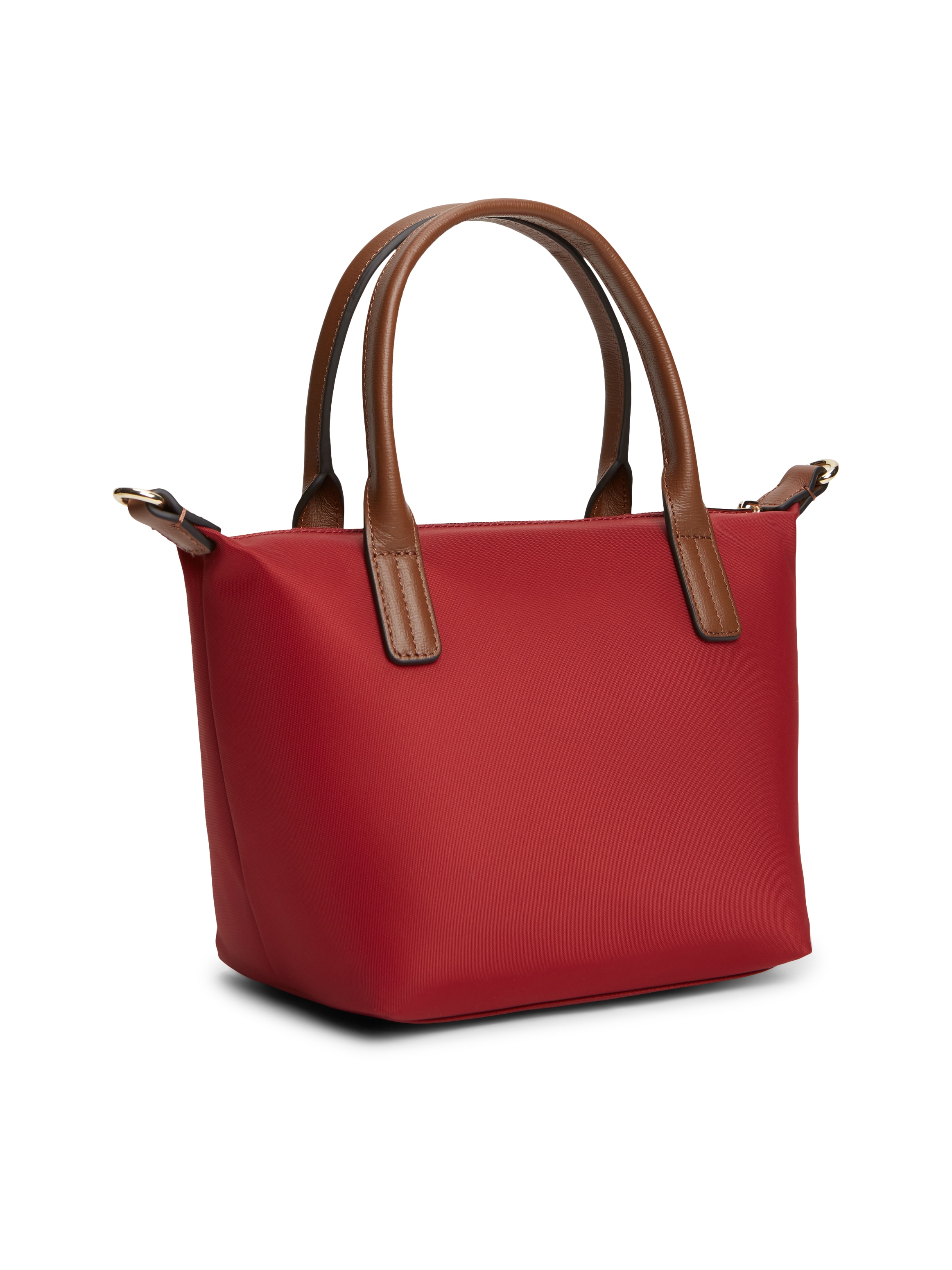 Tommy Hilfiger Tragetasche »POPETTE MINI TOTE« Damen Umhängetasche, Minibag mit abnehmbarem Umhängeriemen