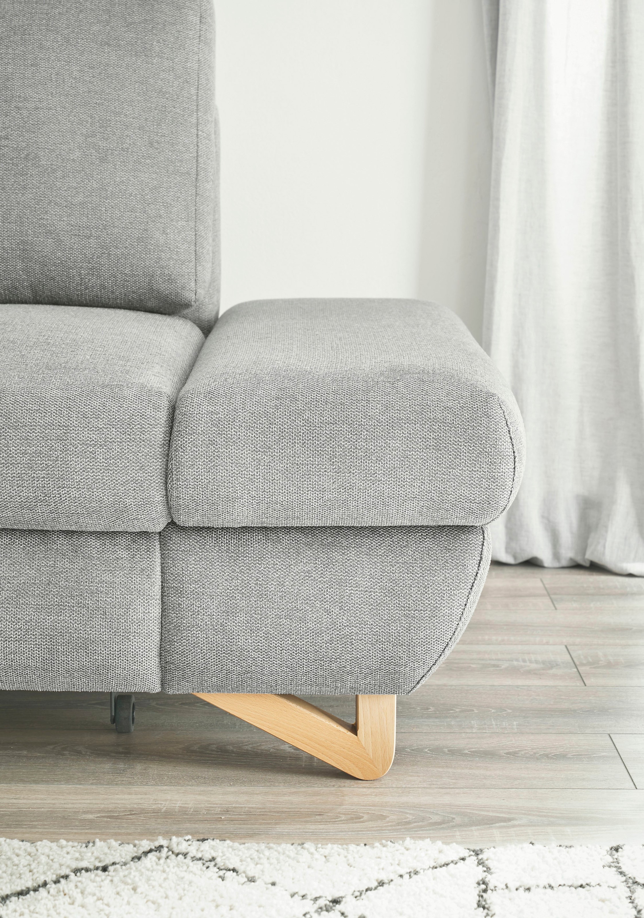 INOSIGN Ecksofa »City/Giron, L-Form,«, verstellbare Armlehnen mit Rasterfunktion