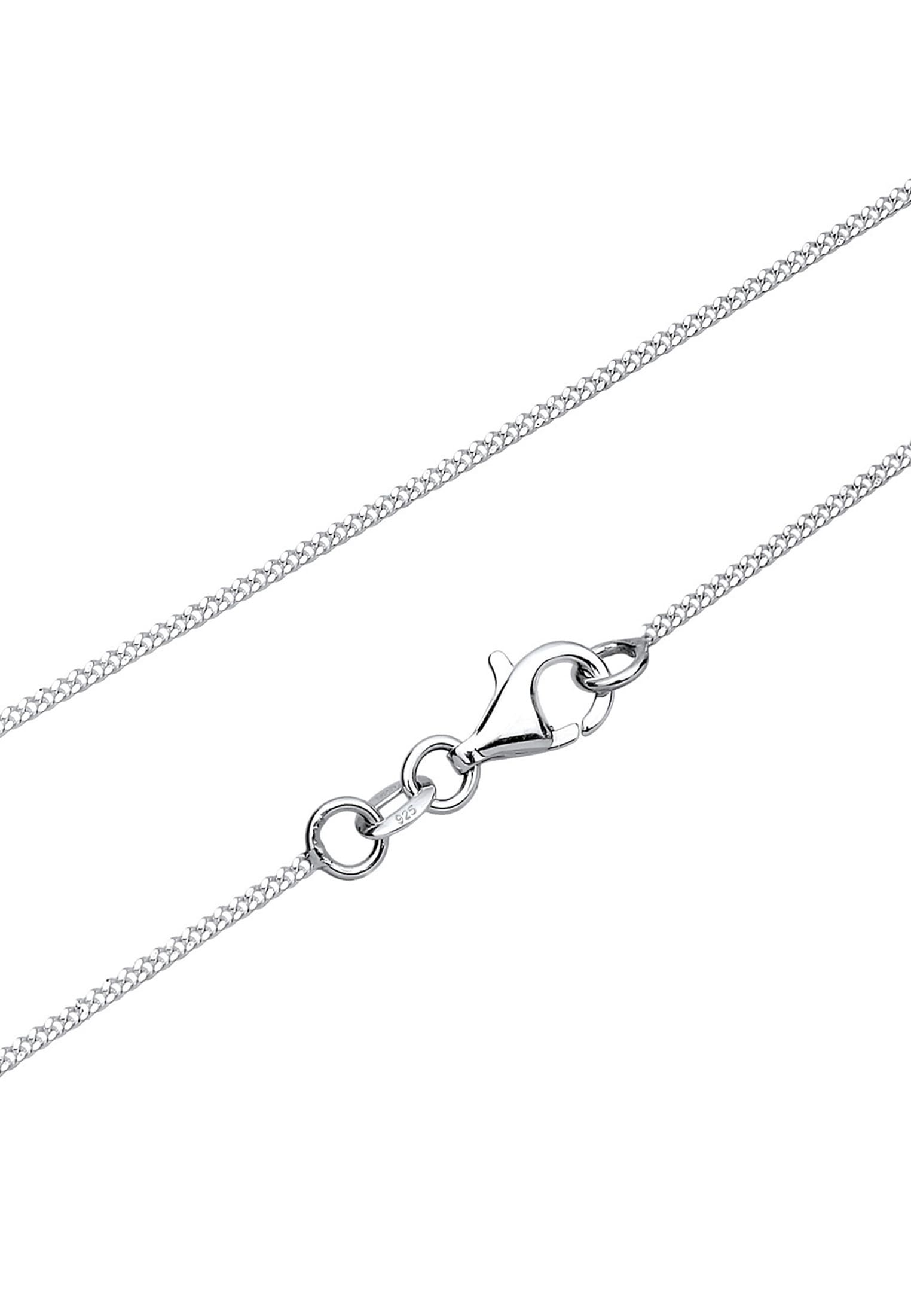 Elli Silberkette »Halskette Infinity Unendlichkeit Kristall Silber«