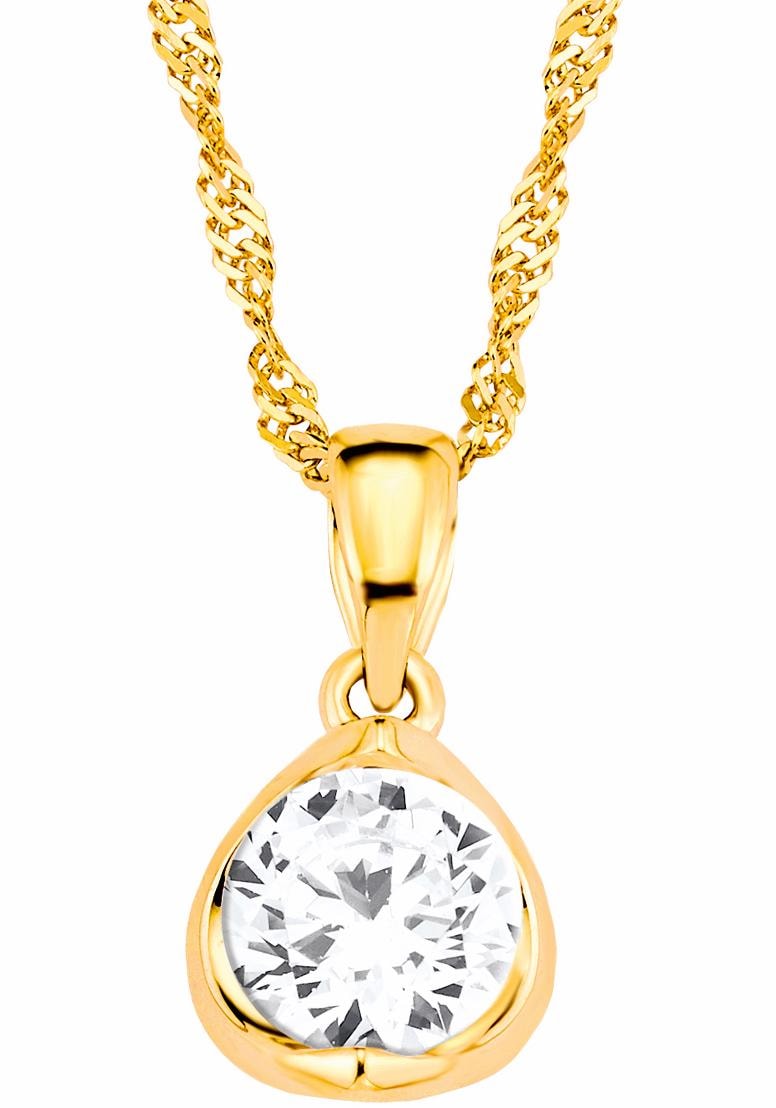 Amor Kette mit Anhänger »2014368« mit Zirkonia