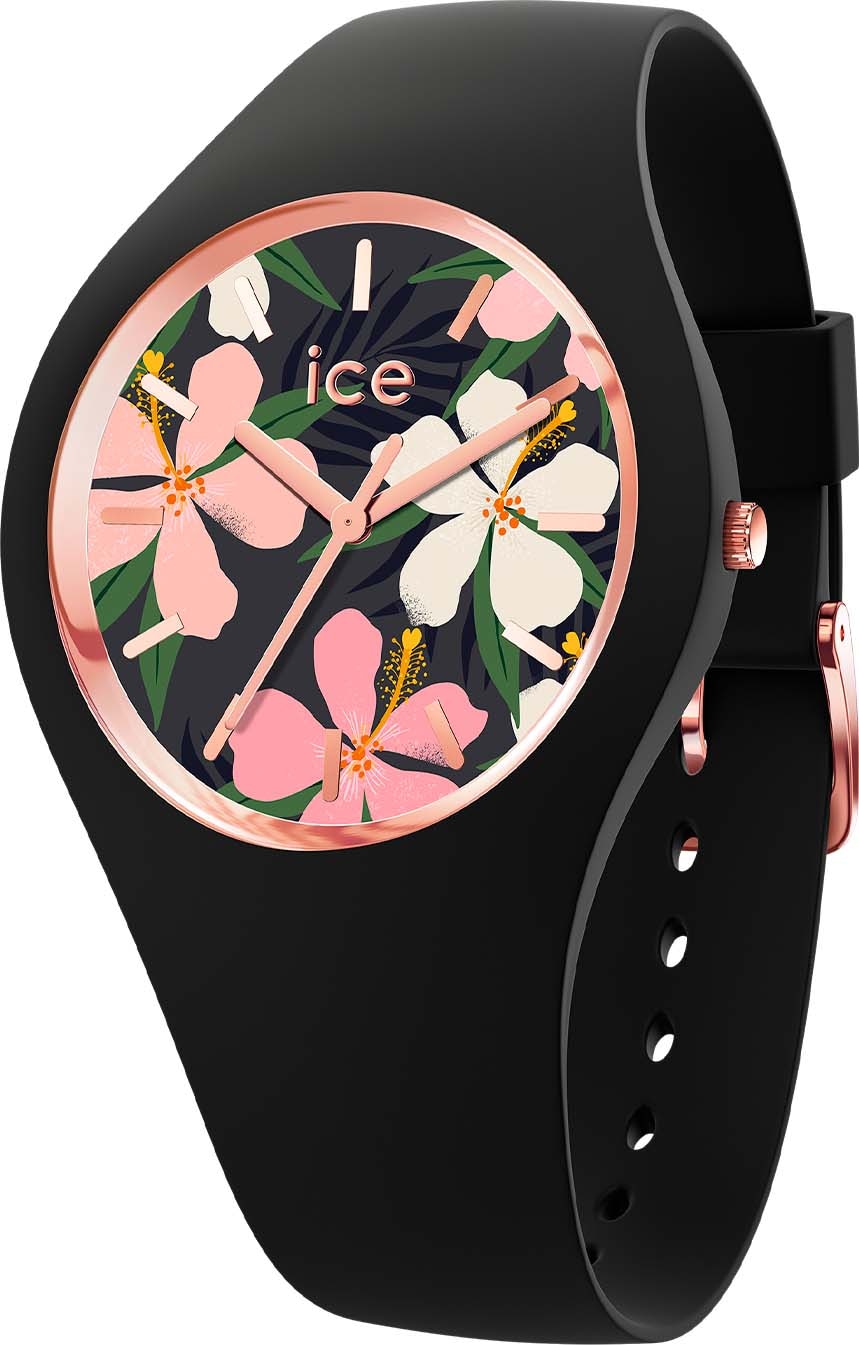 flower 020510« bei ♕ S, »ICE China Rose ice-watch Quarzuhr