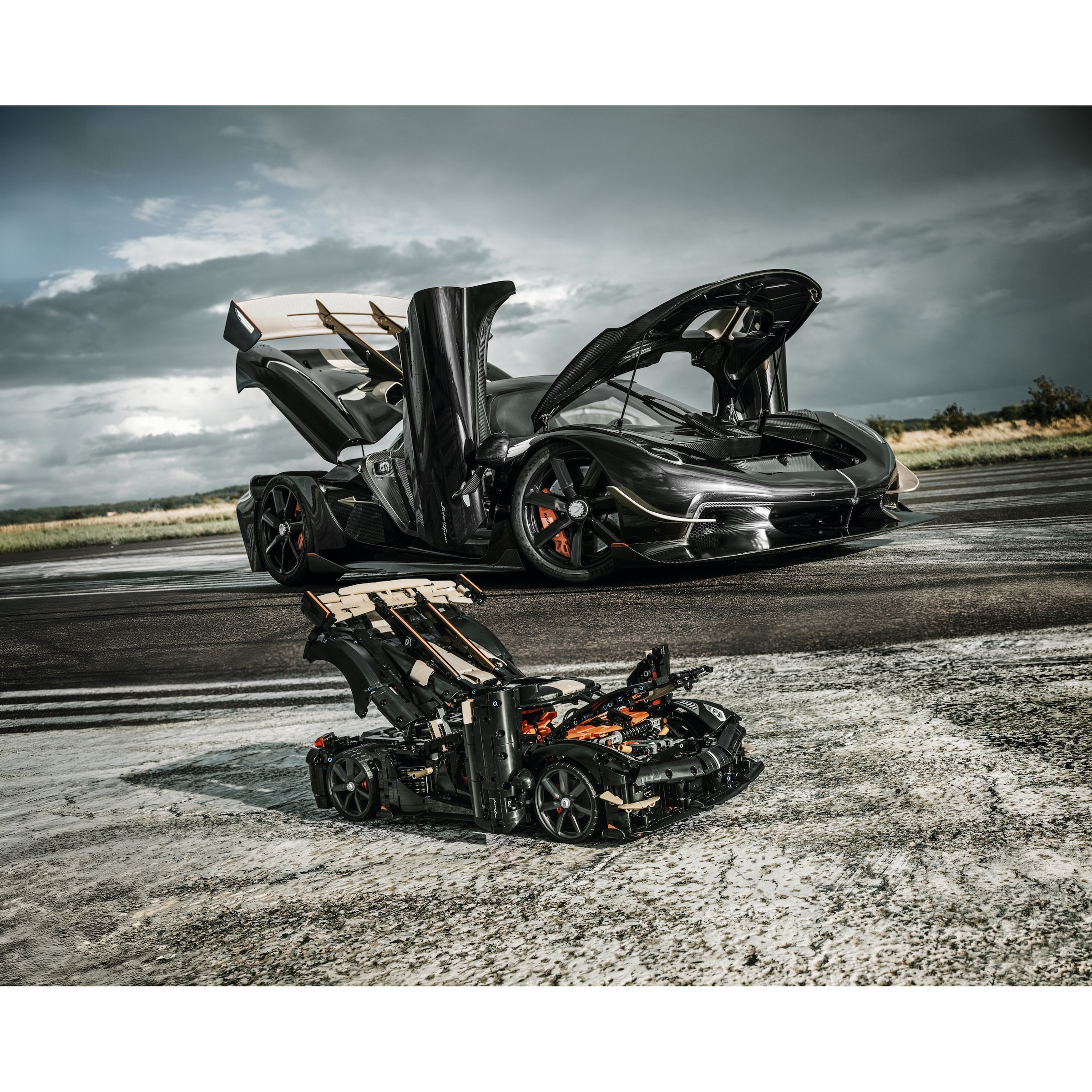 LEGO® Konstruktionsspielsteine »Koenigsegg Sadair's Spear Hypercar (42232), LEGO Technic« Made in Europe