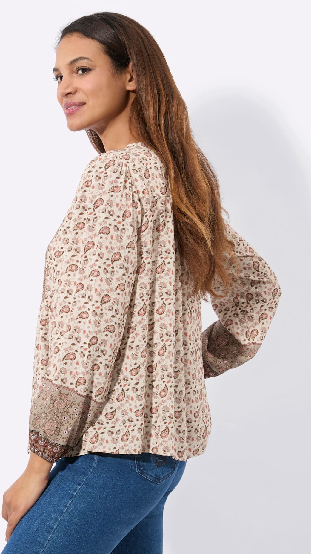Inspirationen Longbluse