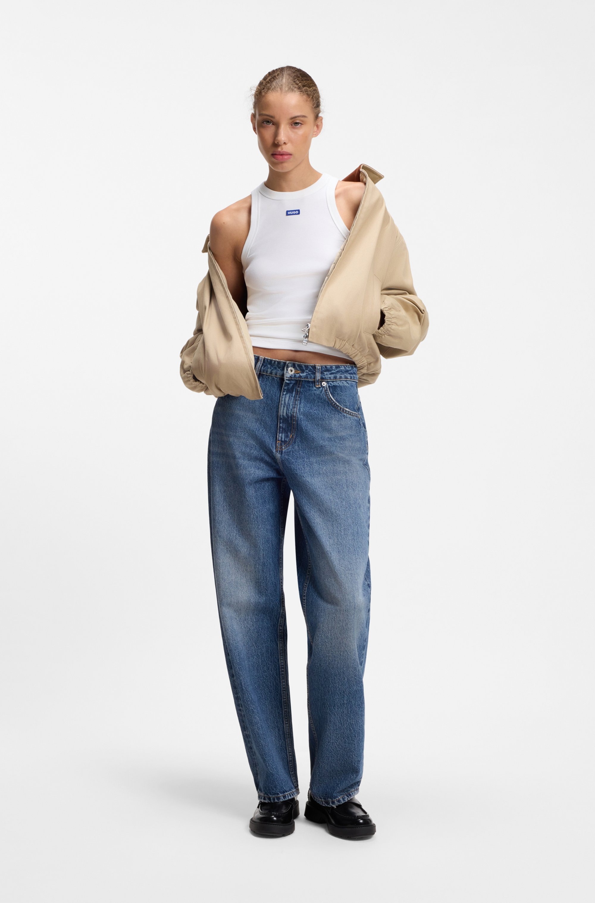 HUGO Tanktop »Easy Tank« Stretch-Baumwolle, Slim Fit
