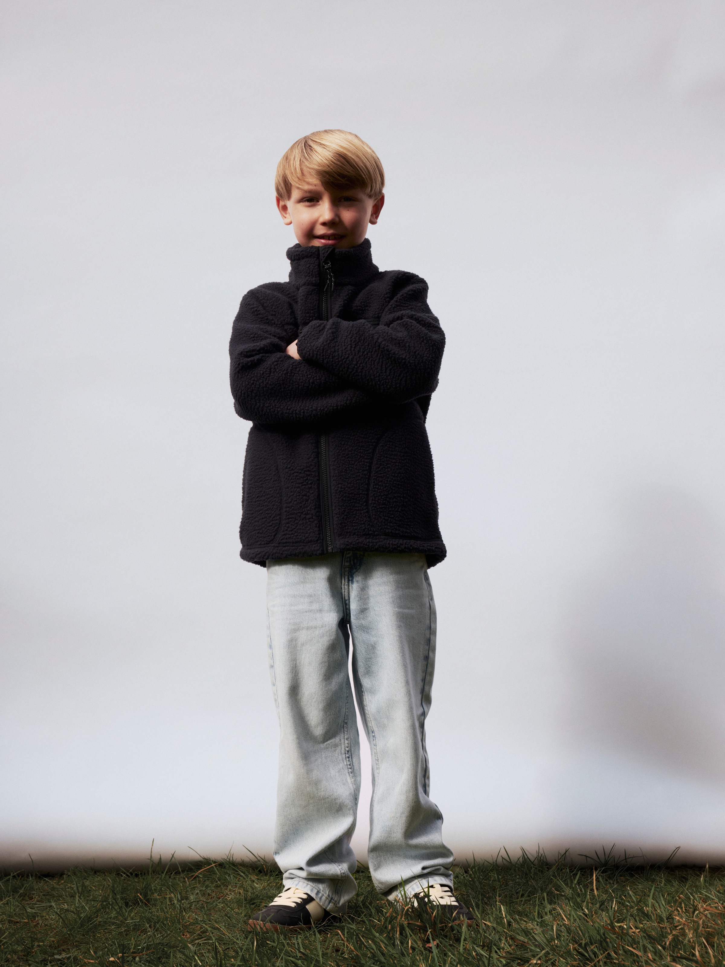 Name It Fleecejacke »NKMMILLER SHERPA JACKET«