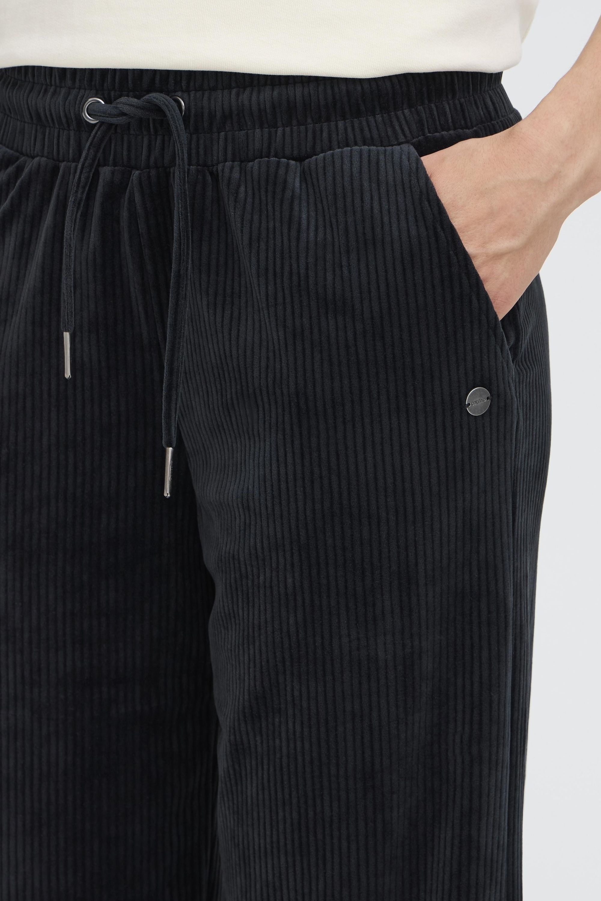 OXMO Loungehose »Loungehose OXEBBA WIDE LEG«