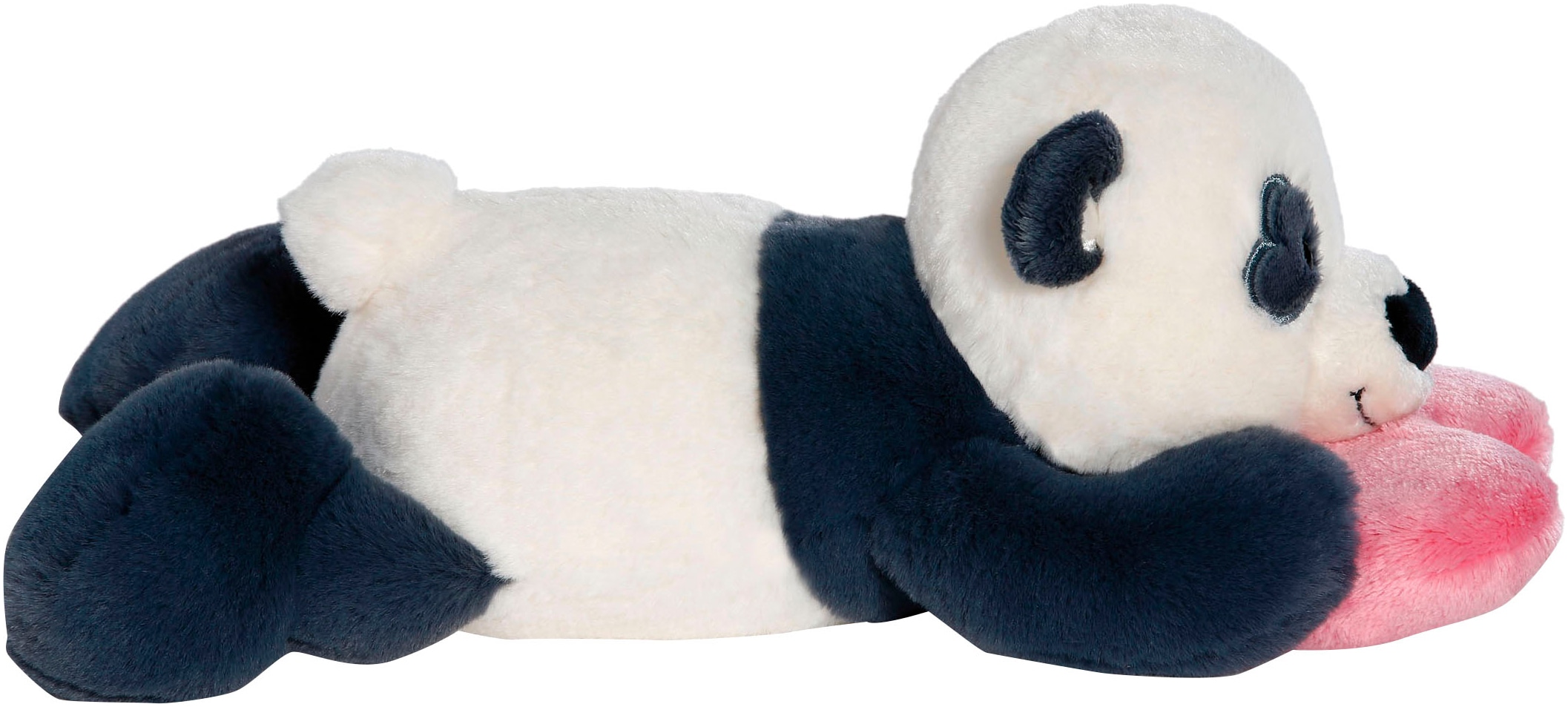Nici Kuscheltier »Love , Panda mit Herz, 20 cm liegend« liegend; enthält recyceltes Material