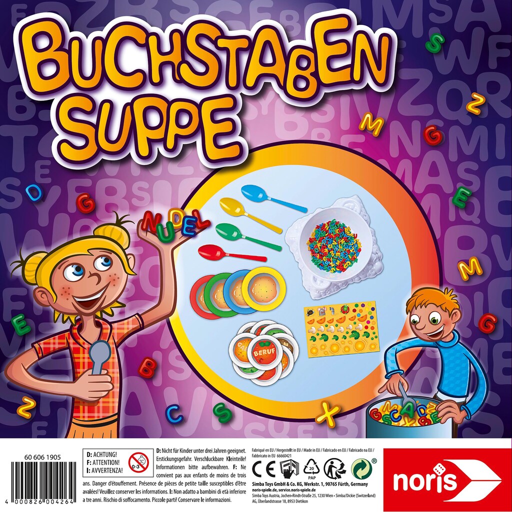 Noris Spiel »Buchstabensuppe«