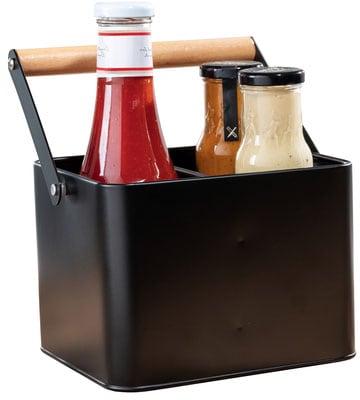 WENKO Organizer »Modell Baco« robuster Tragekorb, ideal zur Aufbewahrung von Ketchup und Grillsaucen