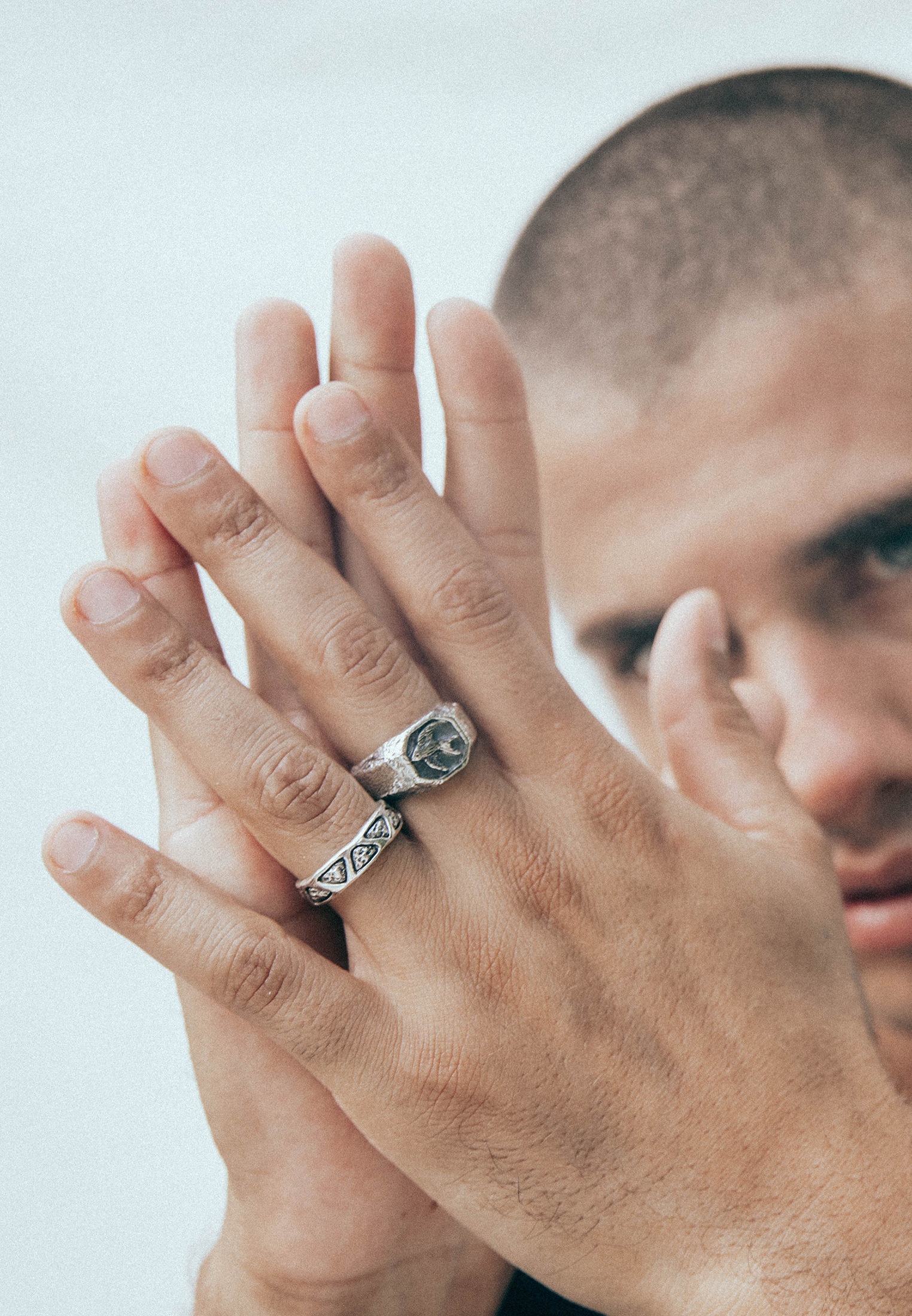 HAZE & GLORY Siegelring »Ring Schwalbe Siegelring Vintage 925 Silber«