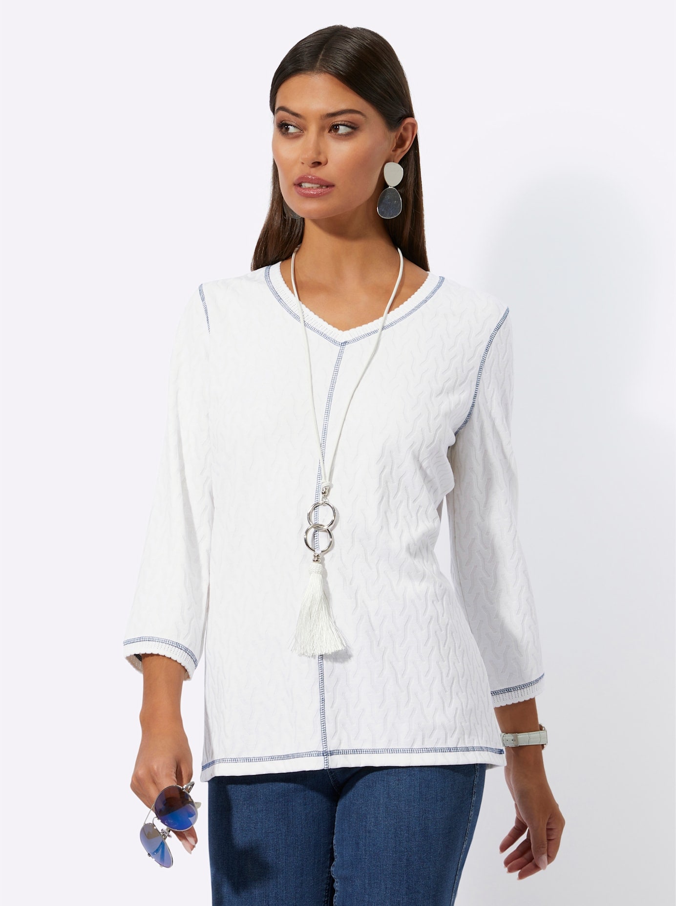 creation L 3/4-Arm-Shirt »Shirt«, (1 tlg.)