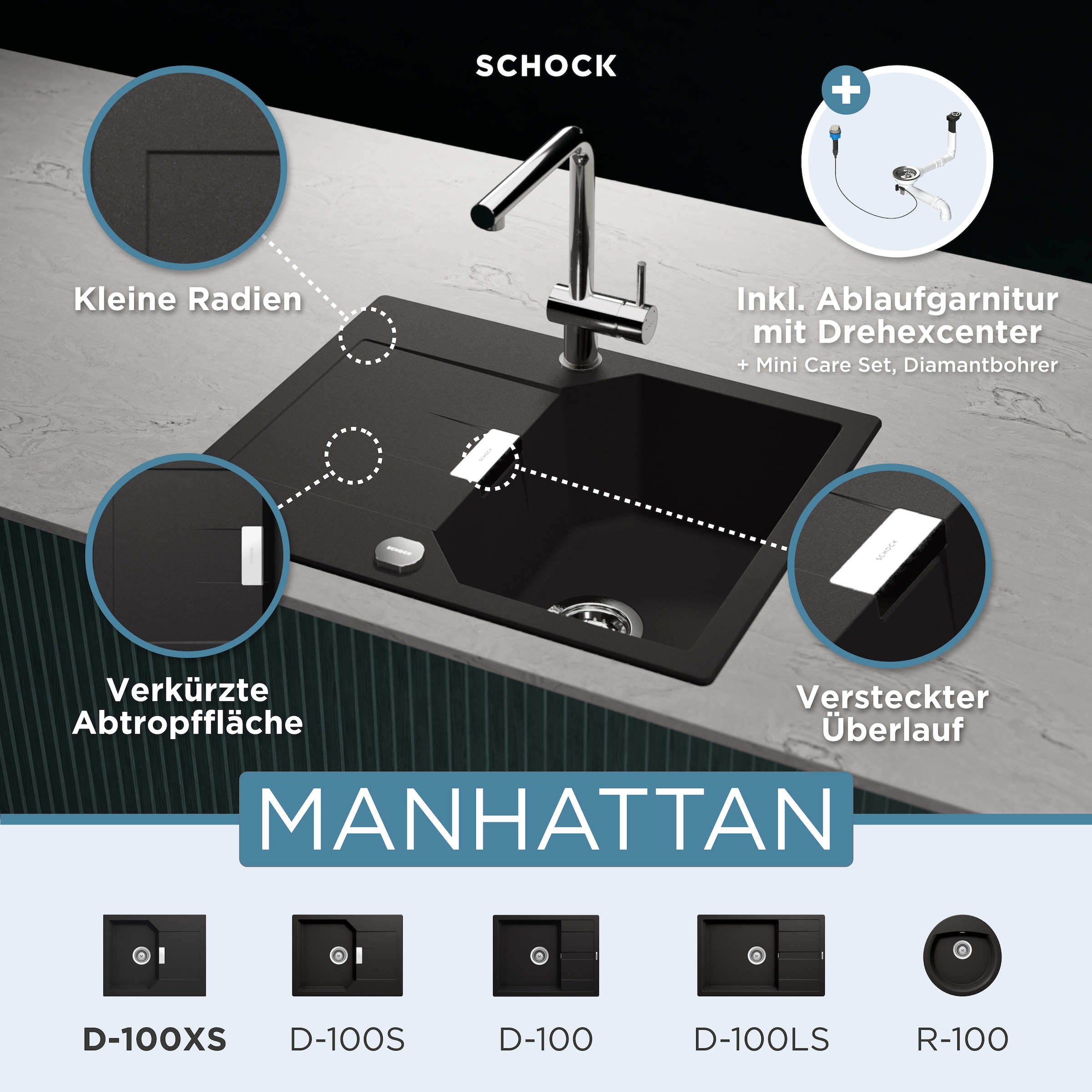 Schock Granitspüle »Lucca«