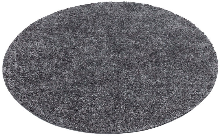 Carpet City Hochflor-Teppich »City Shaggy«, rund, 30 mm Höhe, Teppich Langflor, Uni, Shaggy, flauschig-weich