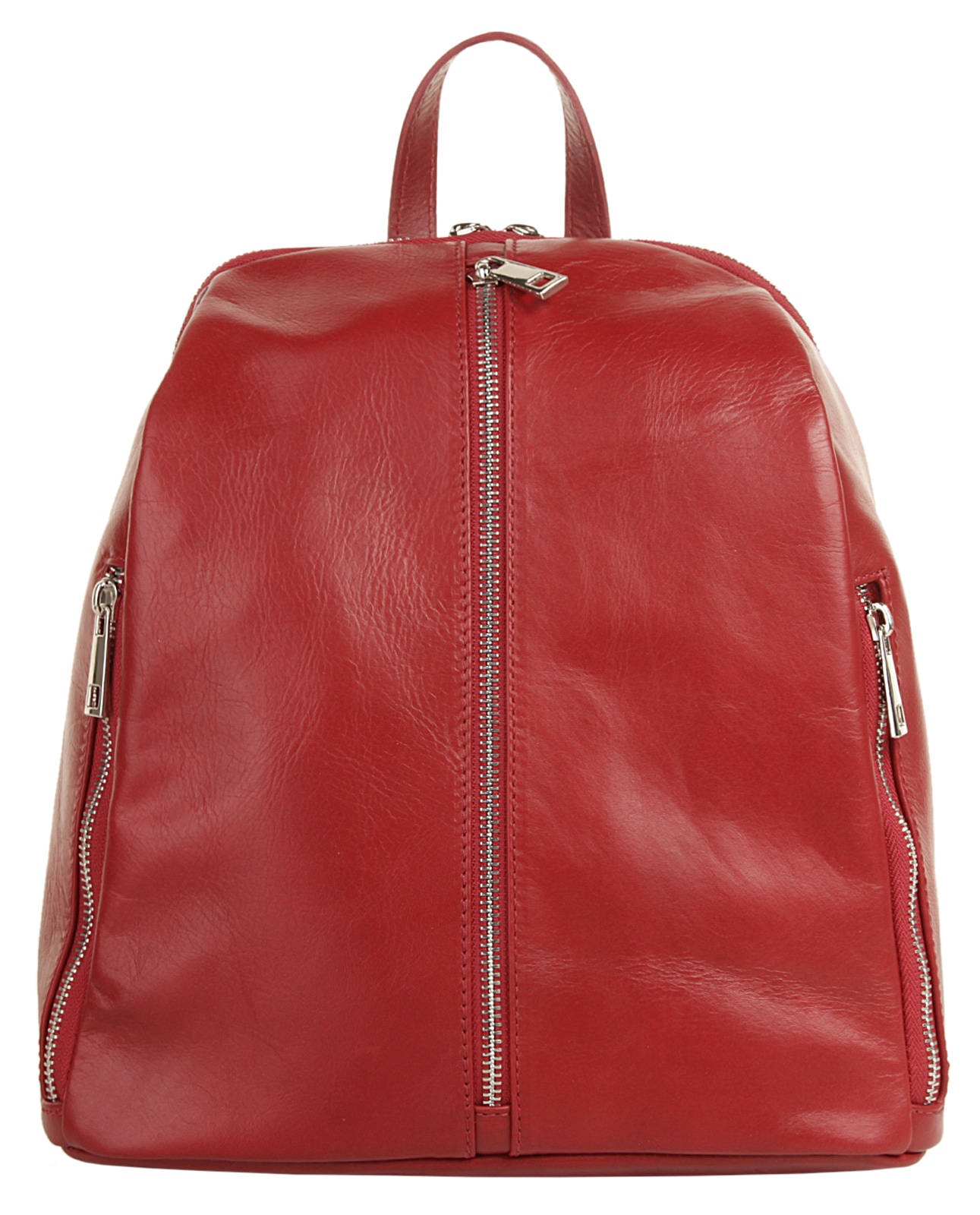 Samantha Look Cityrucksack, echt Leder, Made in Italy