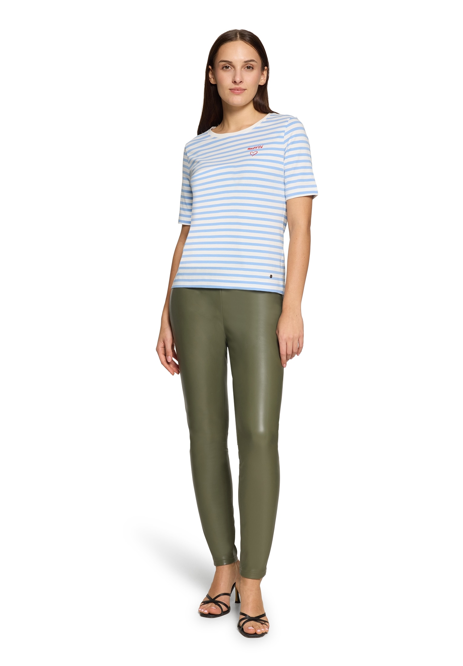Betty&Co Rundhalsshirt »Basic Shirt mit Ringel«