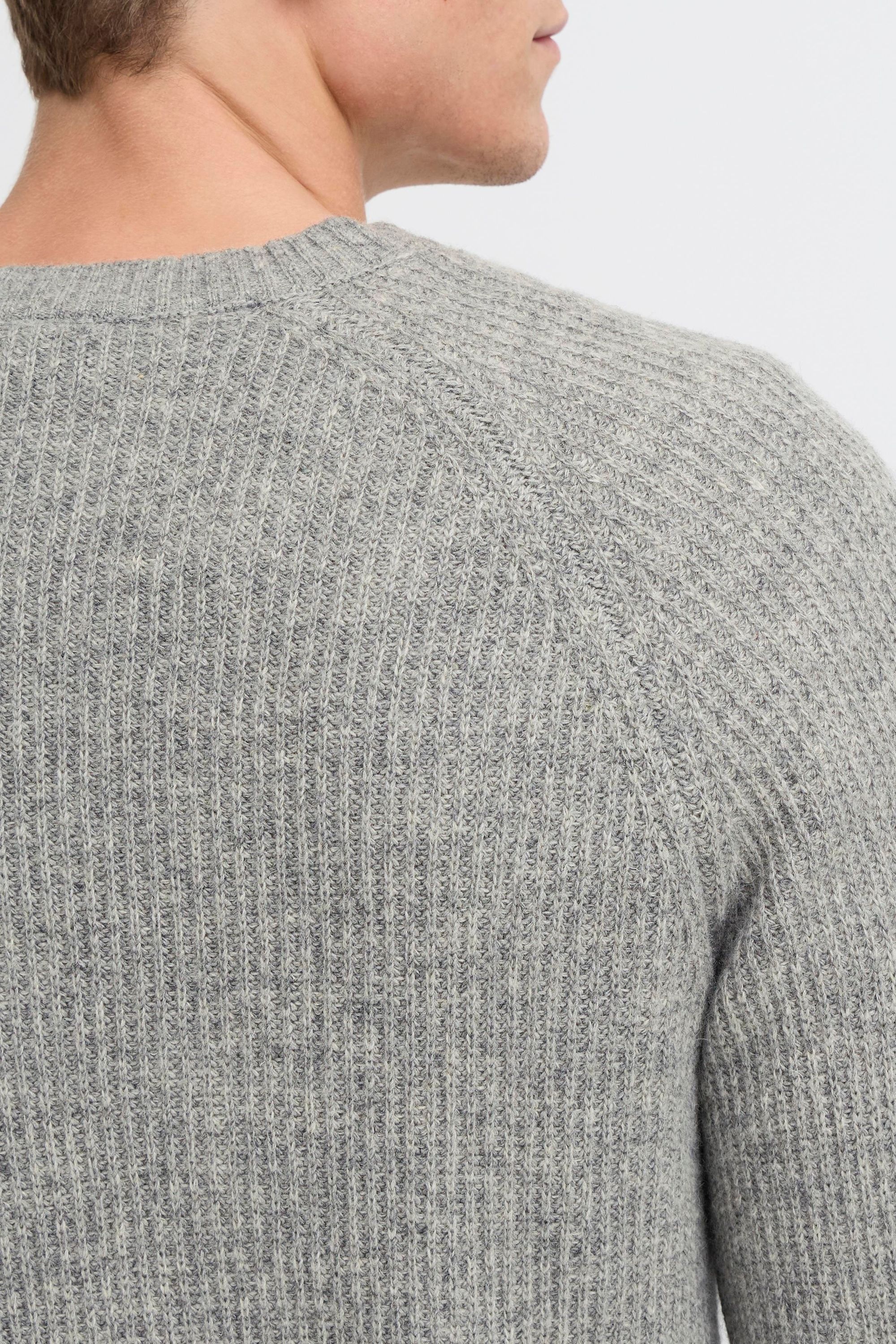 Kronstadt Strickfleece-Pullover »Strickpullover KSDoors O-neck«