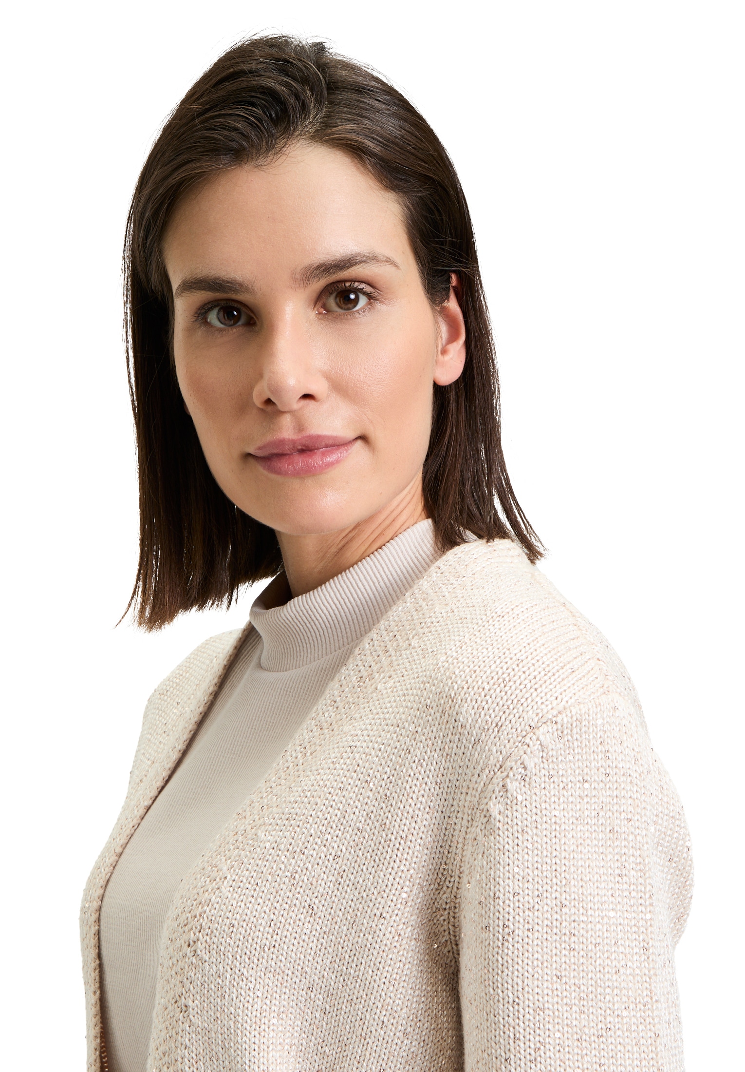 Betty&Co Cardigan »Strick-Cardigan mit Pailletten«