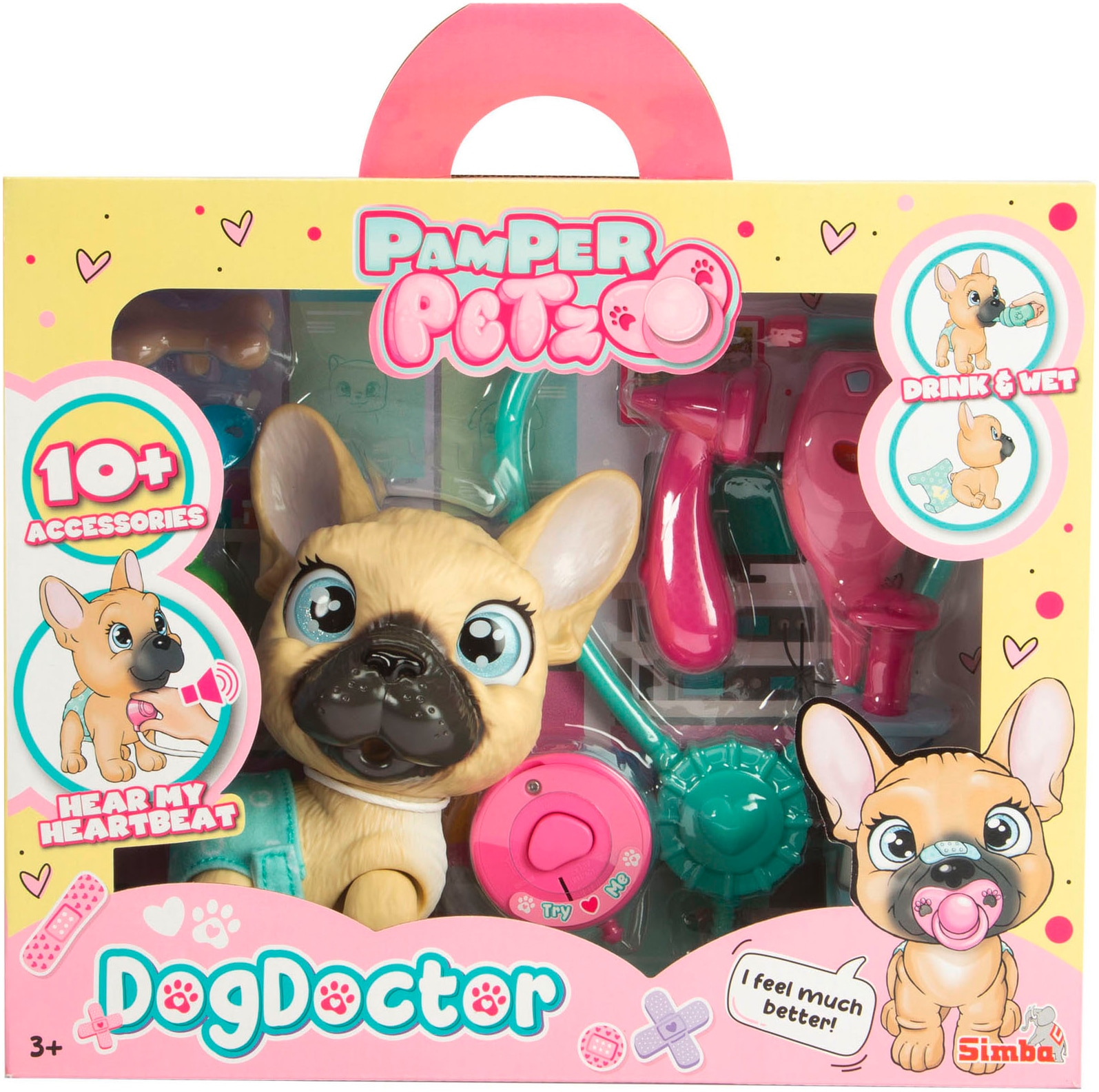 Spielfigur »Pamper Petz Dog Doktor«, (Set, 10 tlg.)